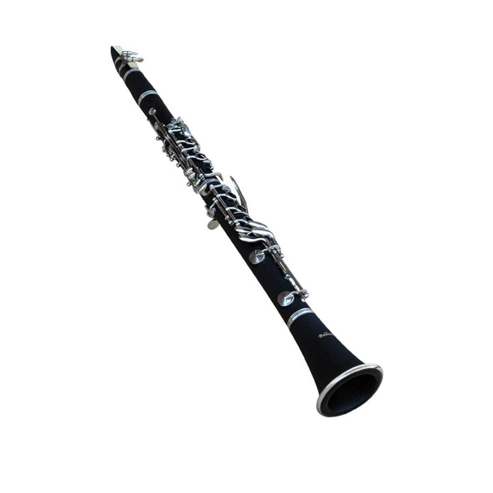 Clarinete KLINGT Si b de madera con estuche FT-6402E 