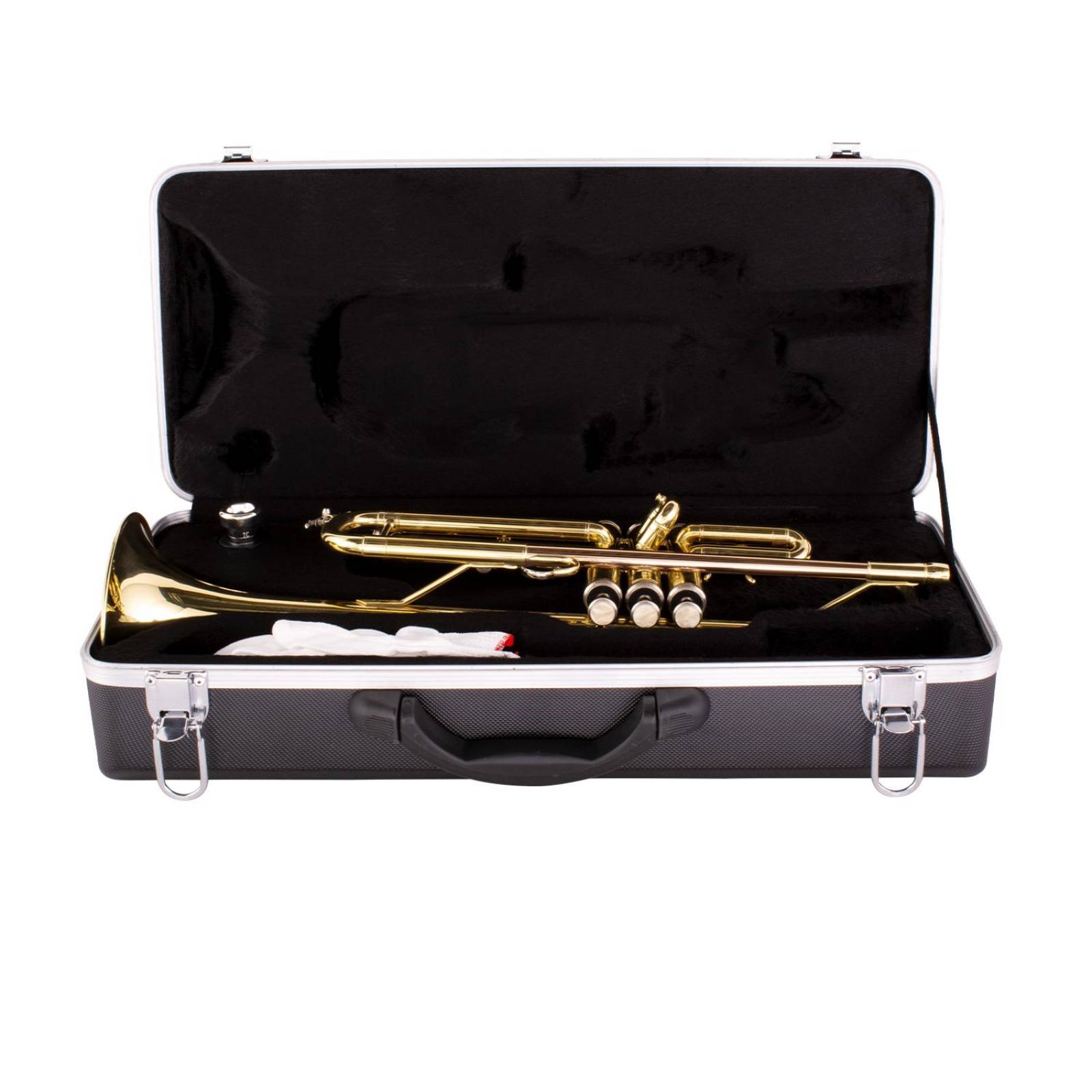 Trompeta Bb Dorada con Estuche FT-6418L KLINGT 