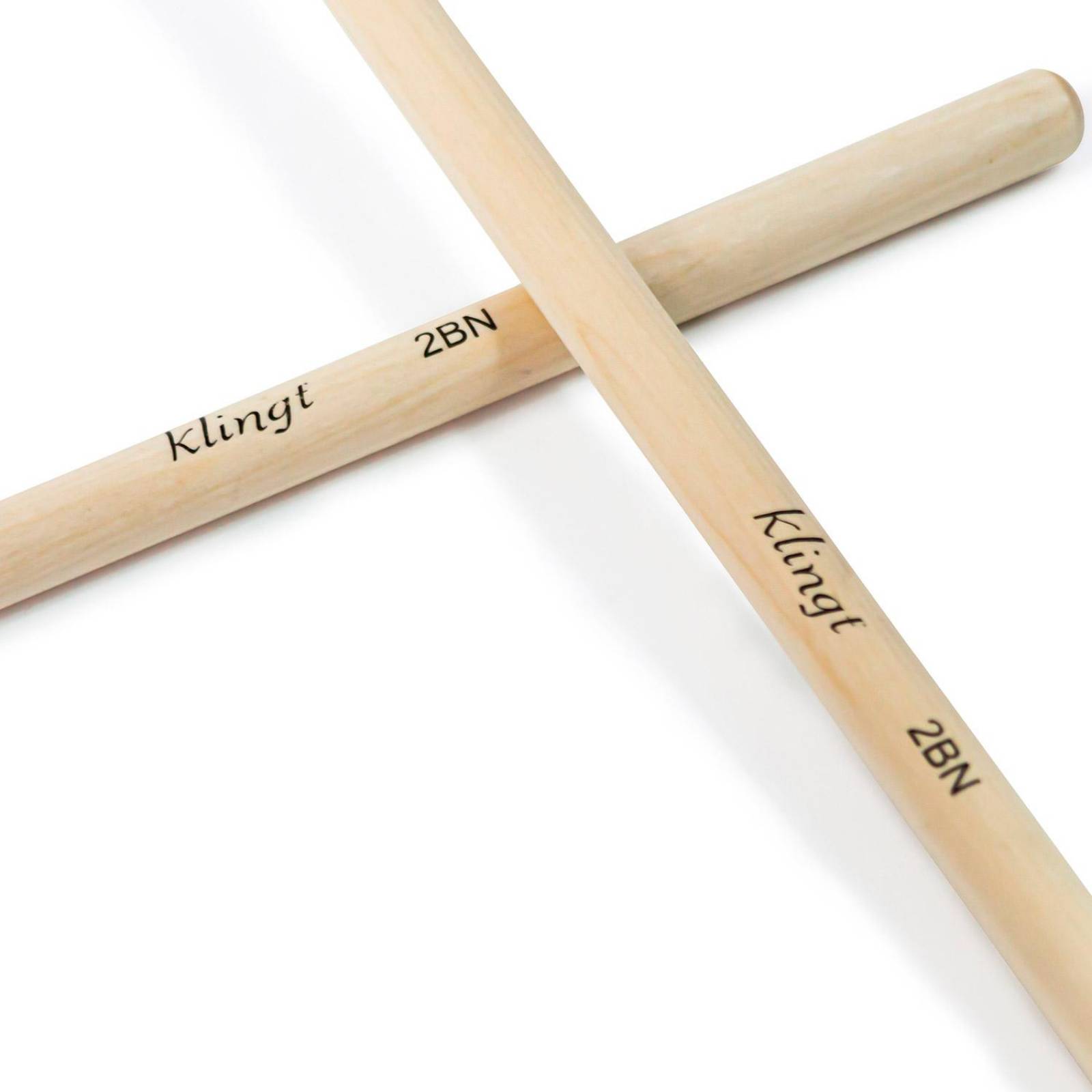 Par de Baquetas 2B Punta Nylon FT-2BN KLINGT 