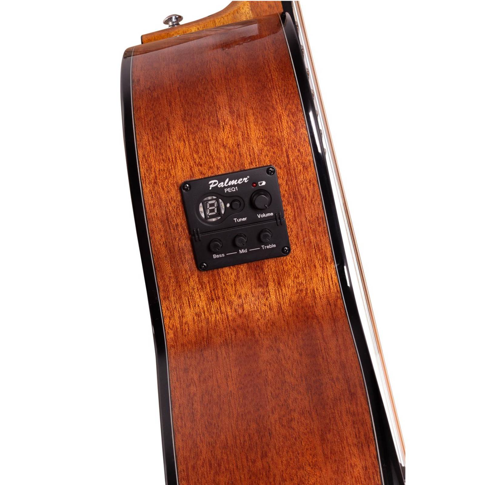 Guitarra Electroacústica con Cuerdas de Acero PF32CEQN PALMER