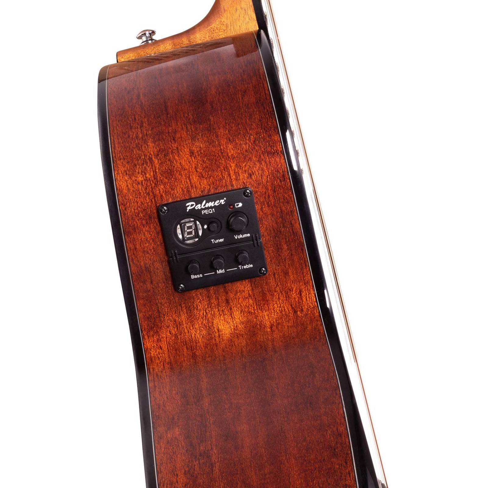 Guitarra Electroacústica con Cuerdas de Acero PF32CEQMH PALMER 