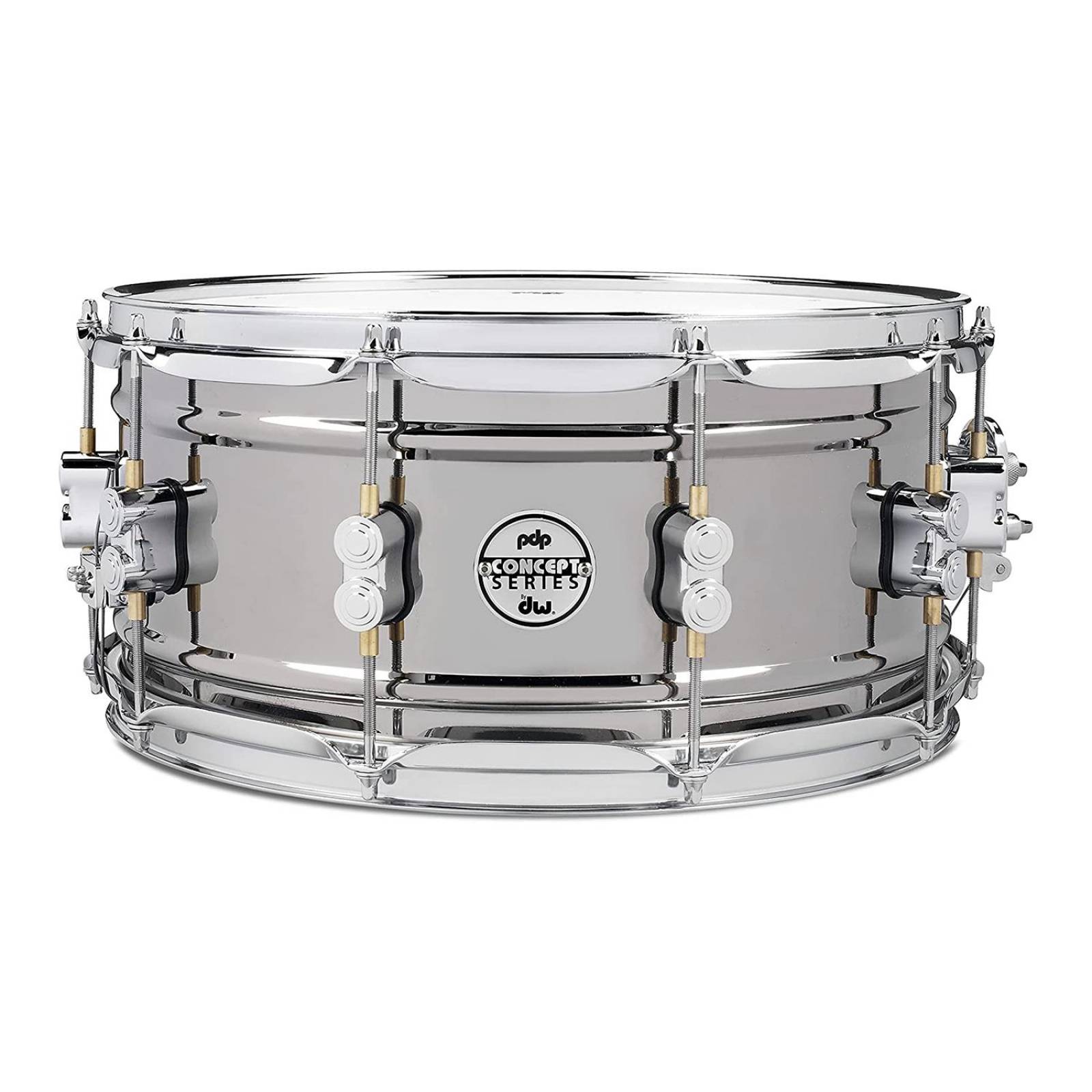 Tarola de Acero 14x6.5 Serie Concept PDSN6514BNCR PACIFIC DRUMS