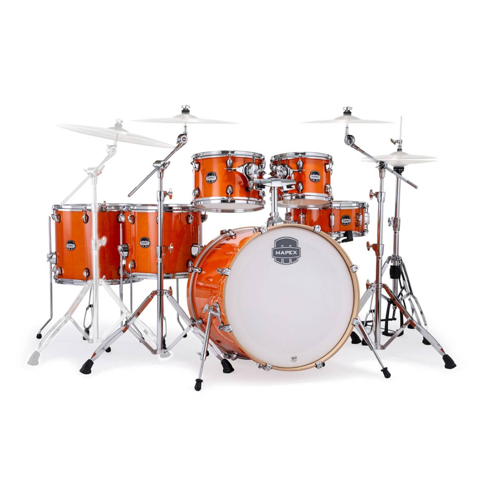 Batería Acústica Serie Mars 6 Piezas con Hardware MM529SF-6PCH-OG-S MAPEX