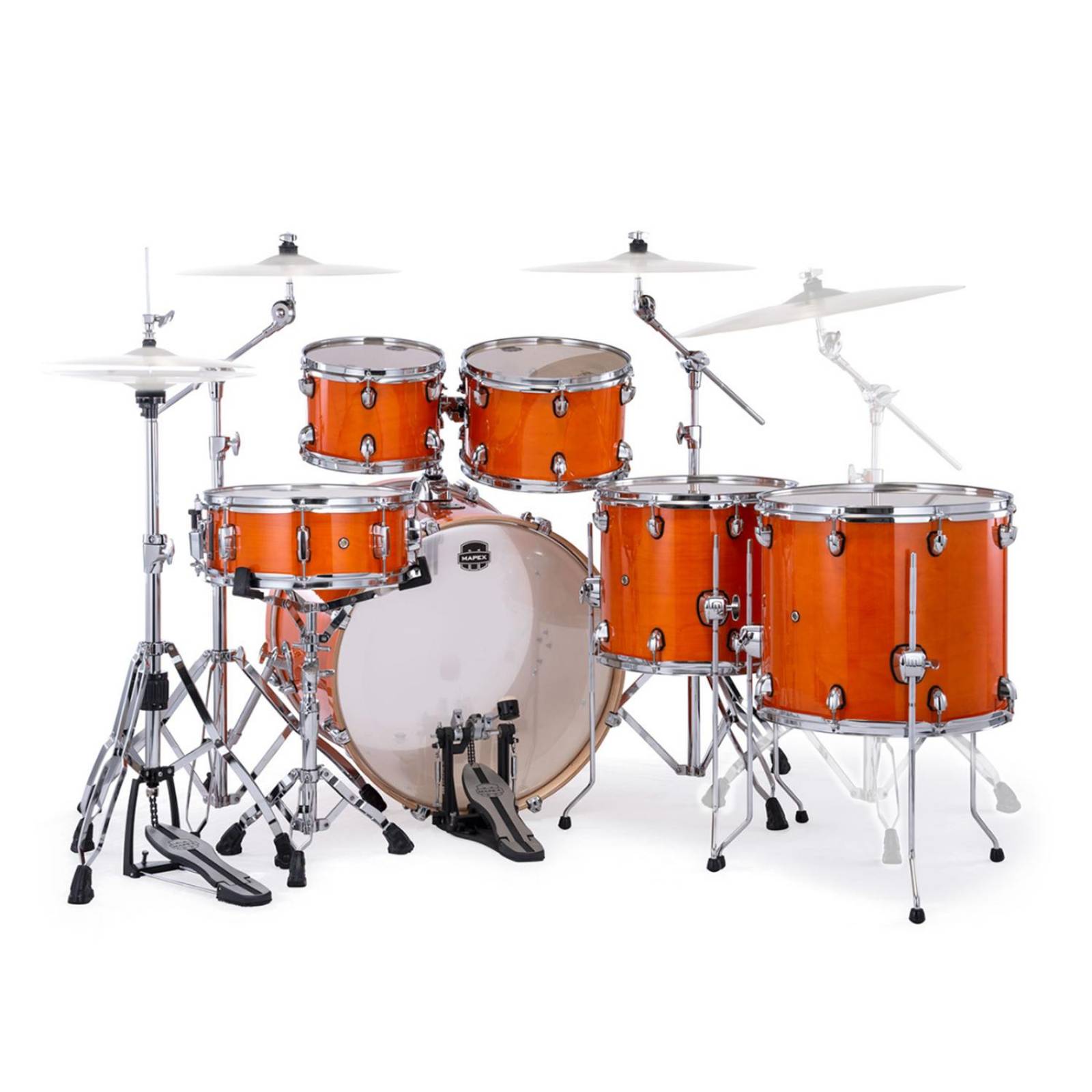 Batería Acústica Serie Mars 6 Piezas con Hardware MM529SF-6PCH-OG-S MAPEX