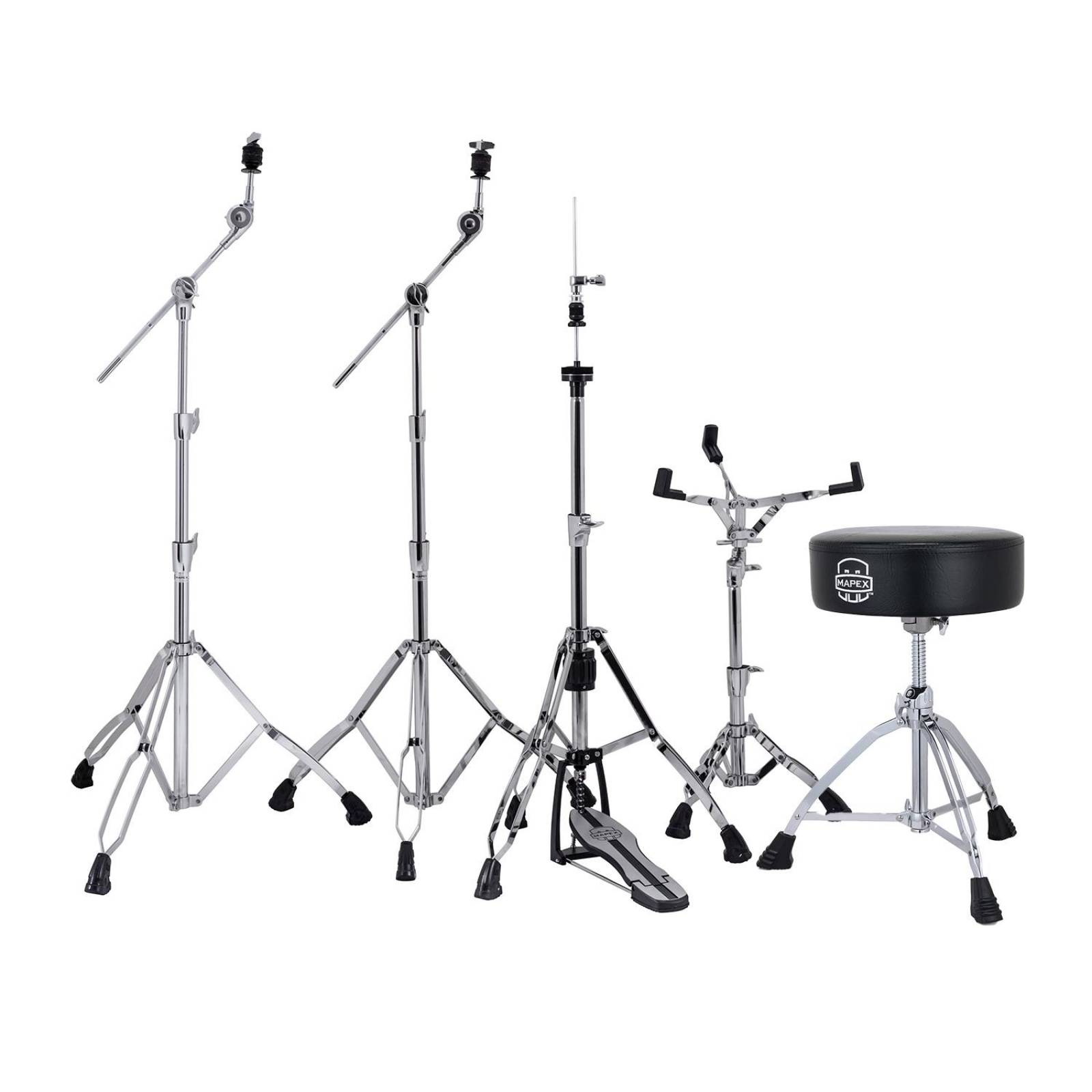 Batería Acústica Serie Mars 6 Piezas con Hardware MM529SF-6PCH-NW-S MAPEX 