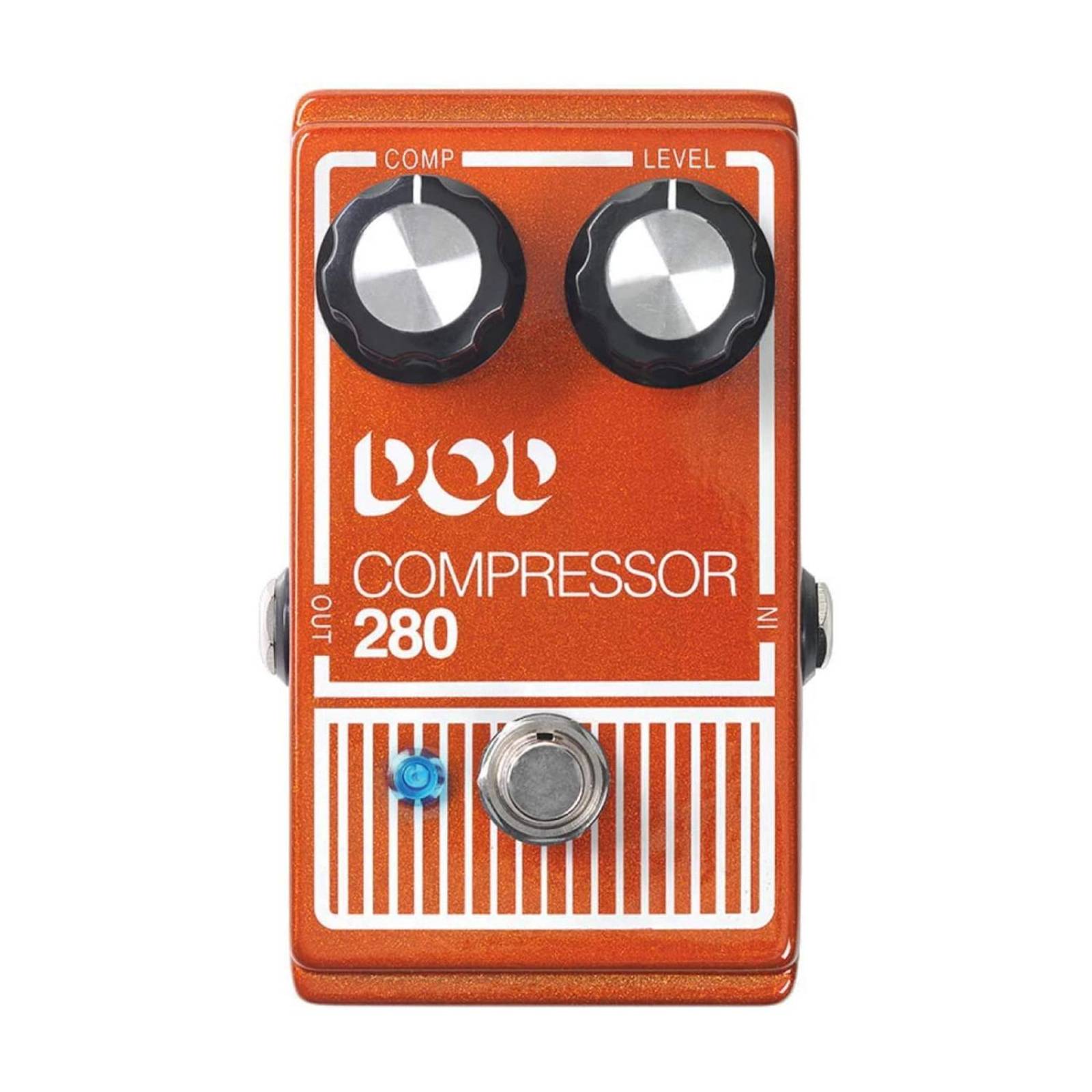Pedal de Efecto Compresor Óptico para Guitarra COMPRESSOR 280 DOD