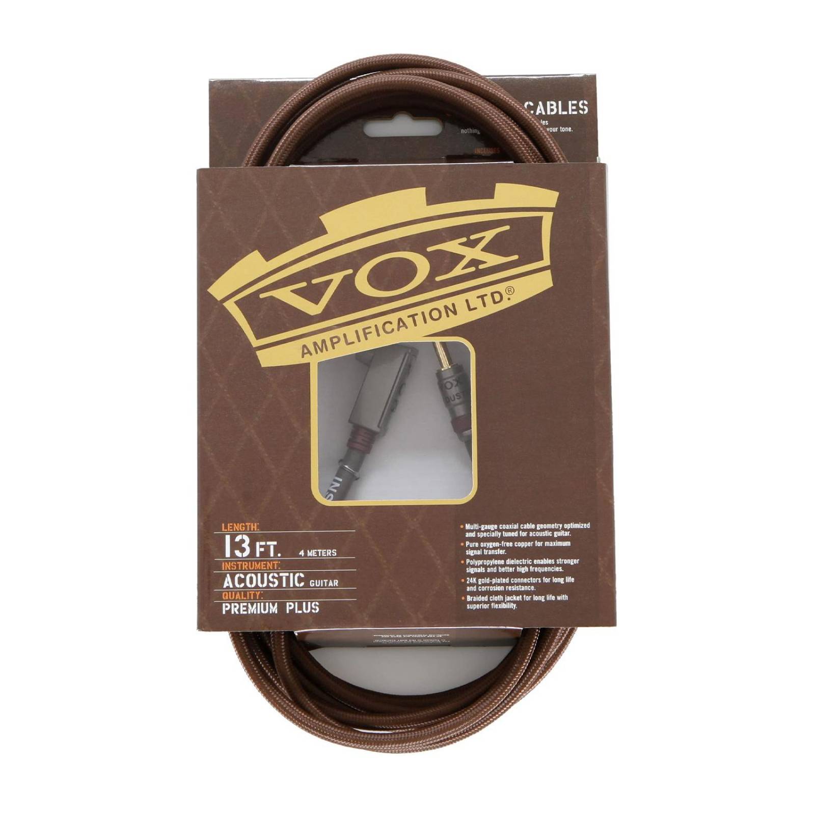 Cable Para Instrumento 4 M VAC-13 VOX 