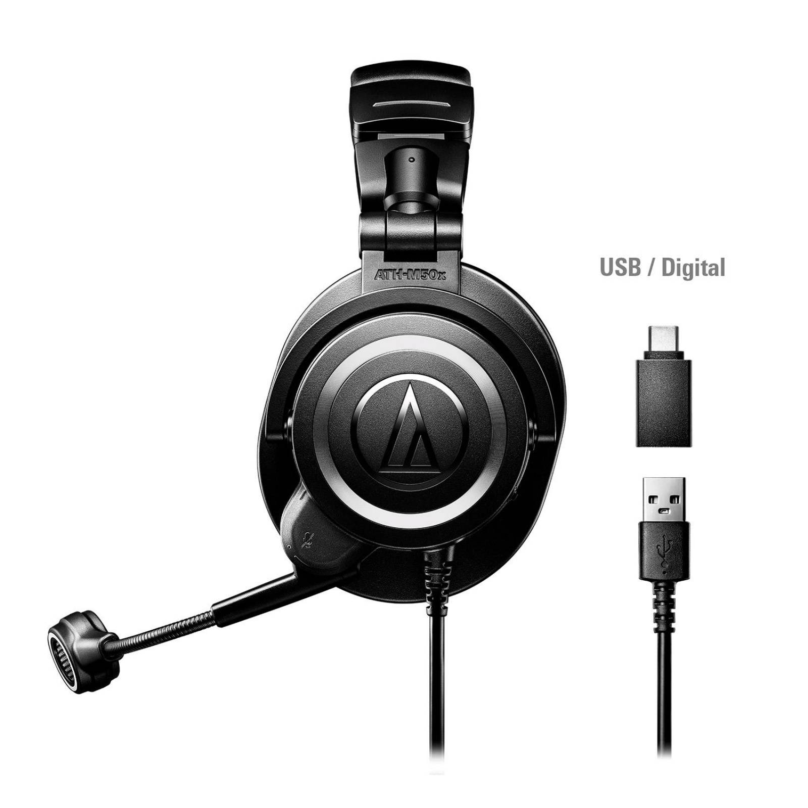Audífonos Profesionales StreamSet para Creadores de Contenido ATH-M50XSTS-USB AUDIO TECHNICA
