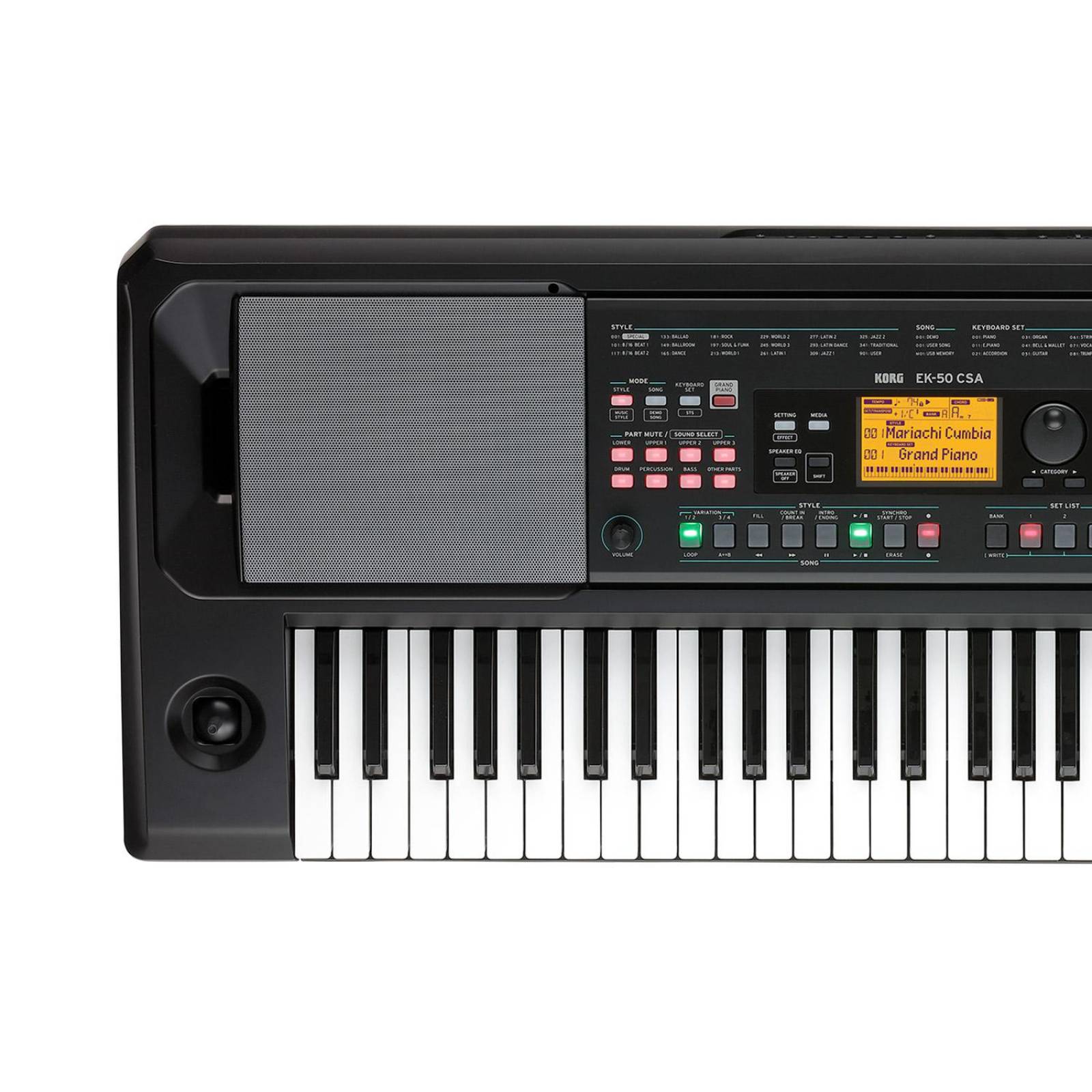 Teclado Digital de 61 Teclas EK-50 CSA KORG 