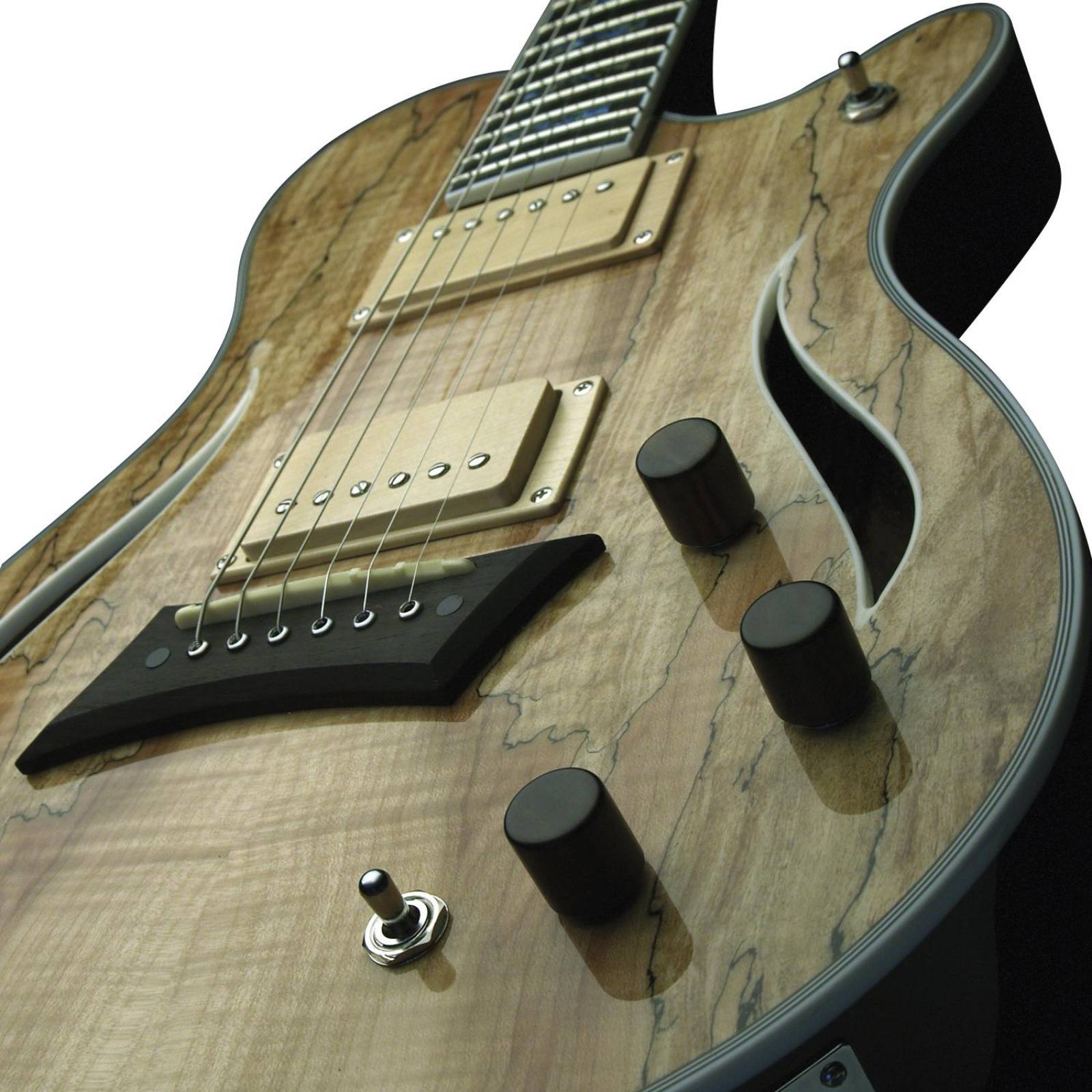 Guitarra Híbrida Hybrid Special con Estuche MKHSSSBPYZ W-CASE MICHAEL KELLY 