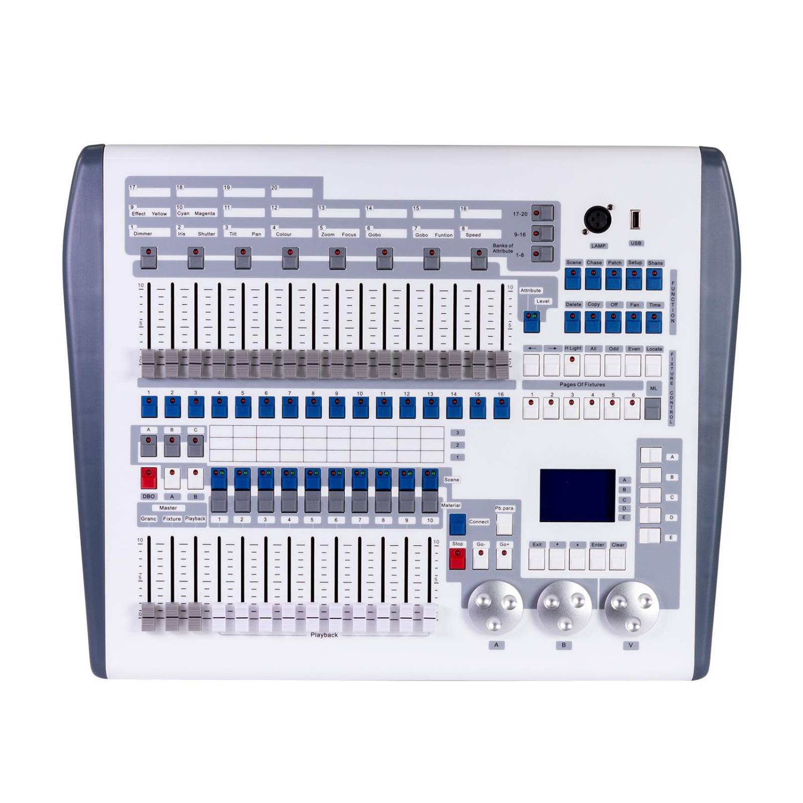 Consola de Iluminación de Dos Universos DMX PRO PANDA PROLIGHT