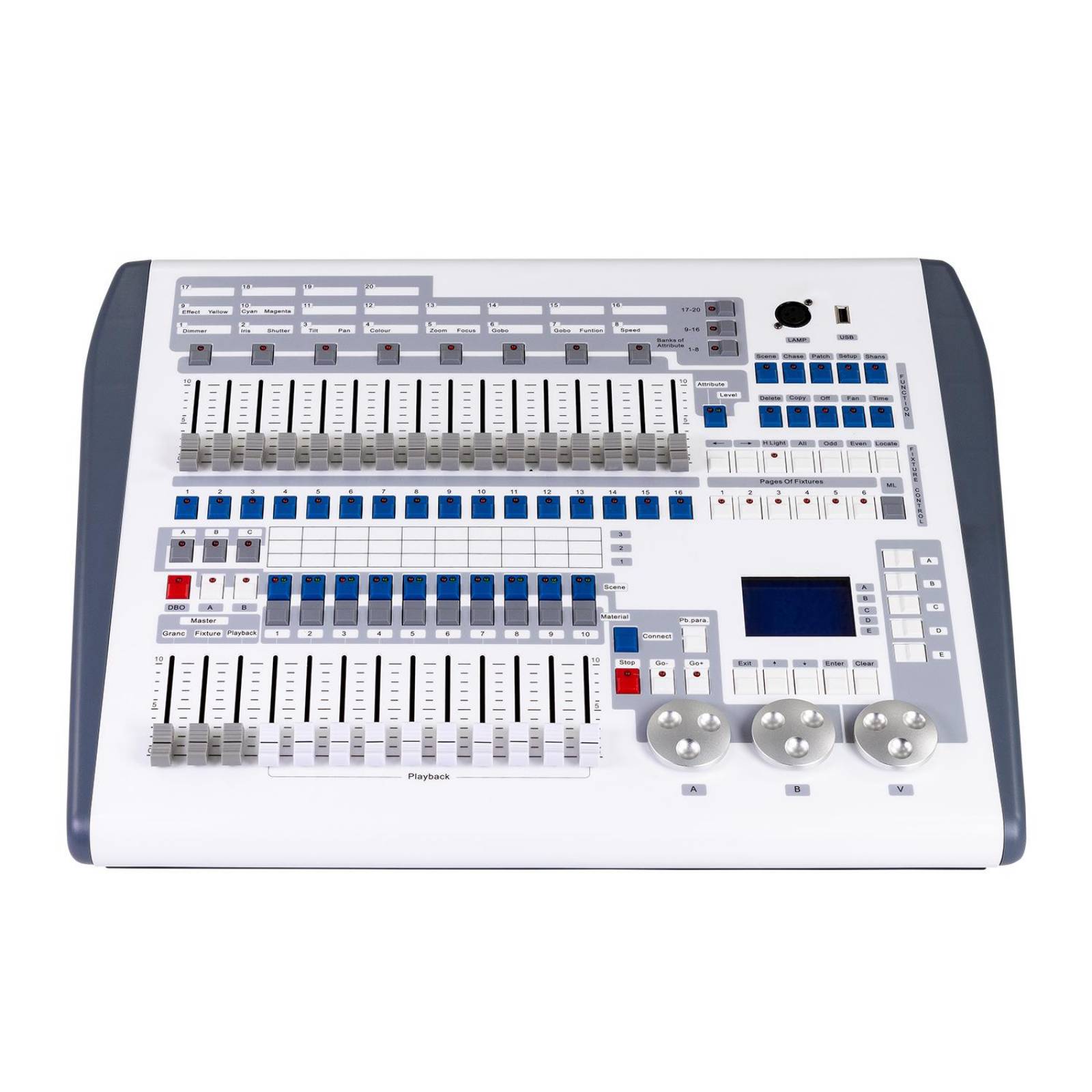 Consola de Iluminación de Dos Universos DMX PRO PANDA PROLIGHT