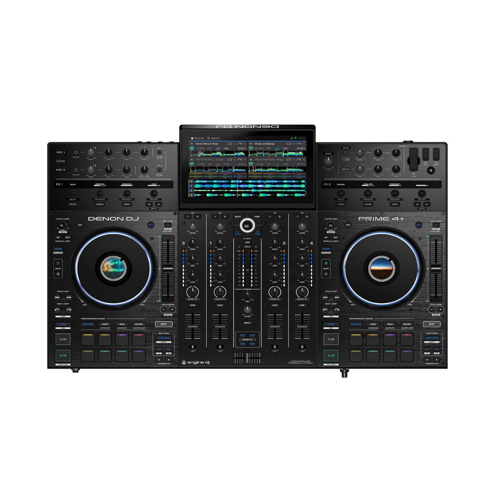 Sistema Pro 4 Deck de DJ PRIME4 PLUS DENON 