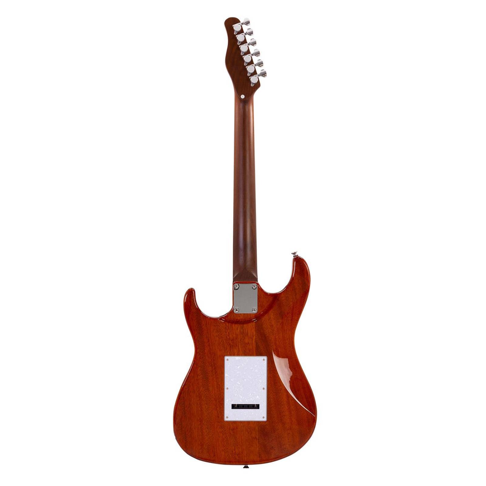 Guitarra Eléctrica con Case Serie Unique LEGGEND-BL BABILON 