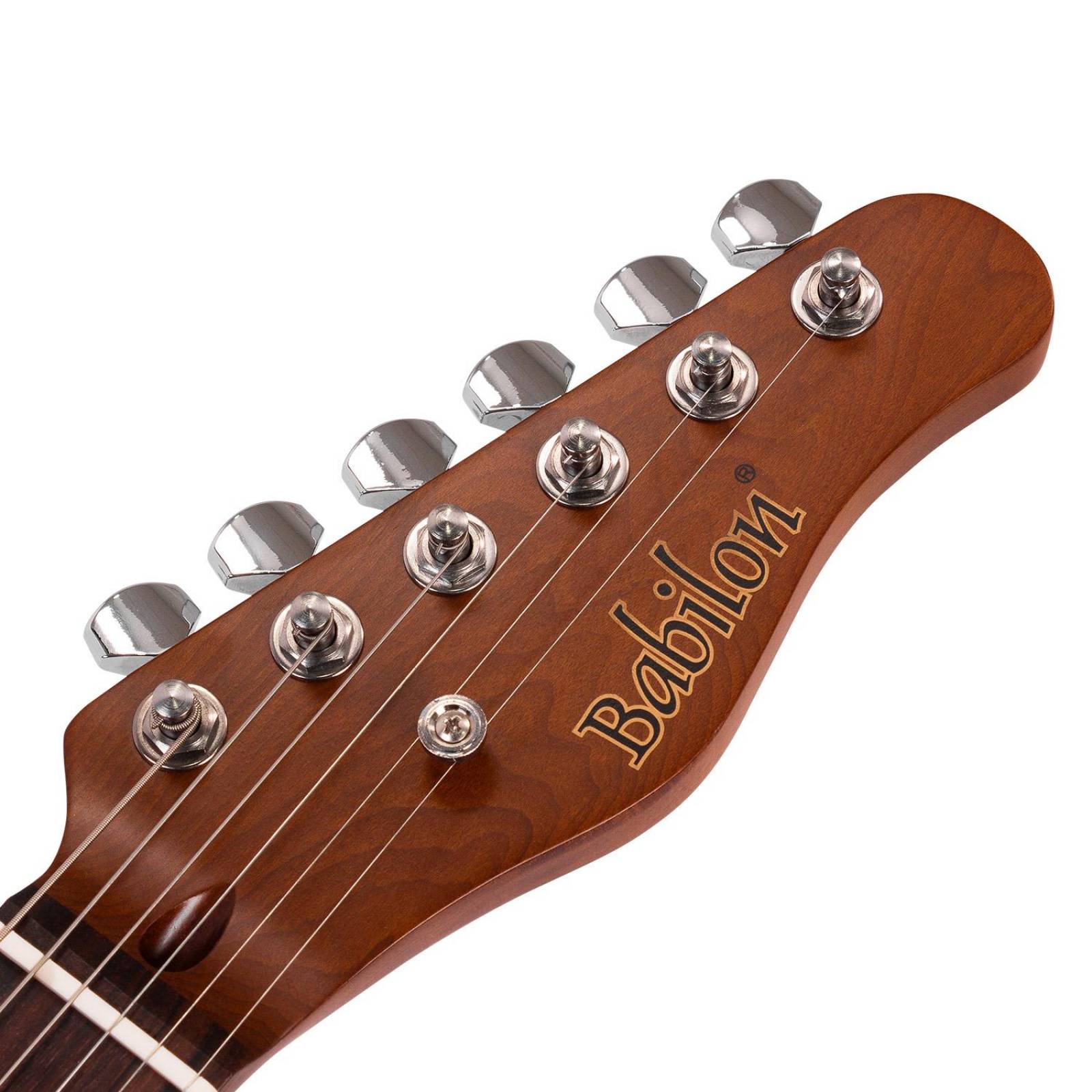 Guitarra Eléctrica con Case Serie Unique LEGGEND-BL BABILON 