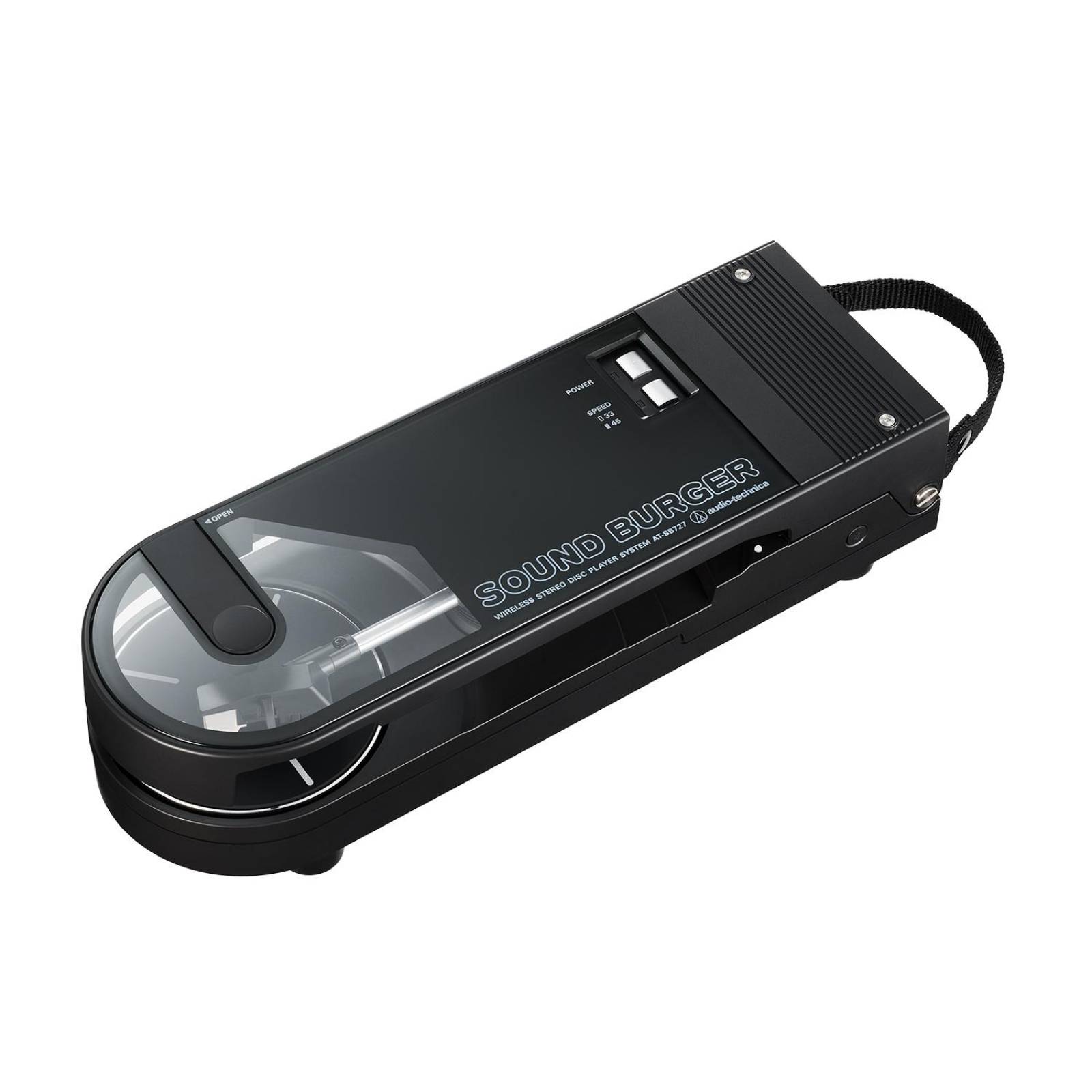 Tornamesa Portátil Sound Burger AT-SB727-BK AUDIO TECHNICA 