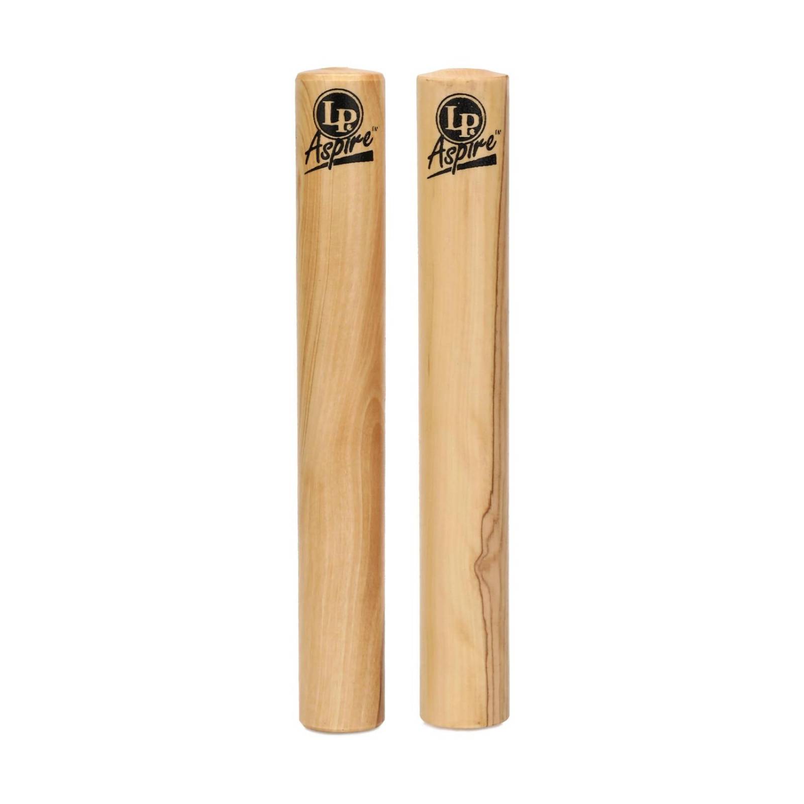 Claves Grandes de Madera Blanca LP ASPIRE LPA165 LATIN PERCUSSION