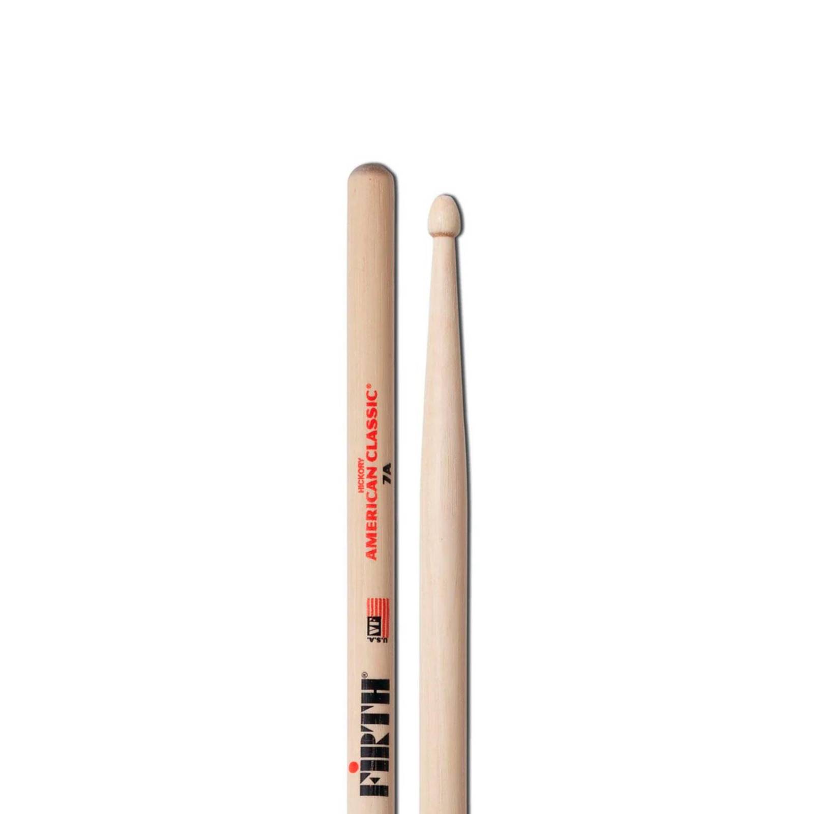 Baquetas American Classic 7A punta madera 7A VIC FIRTH 