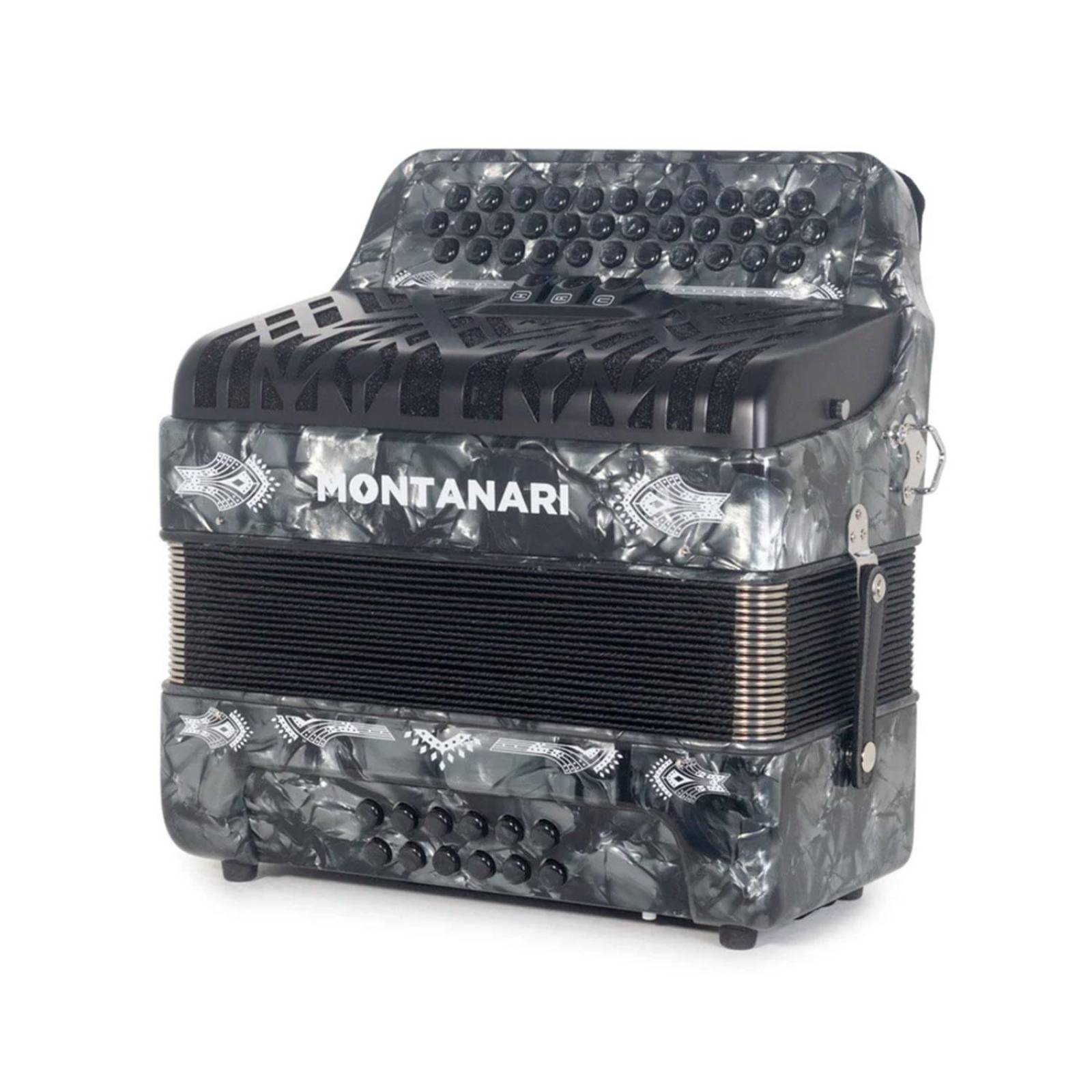 Acordeón de 34 Botones MONT 3SW CM-GY EAD MONTANARI 