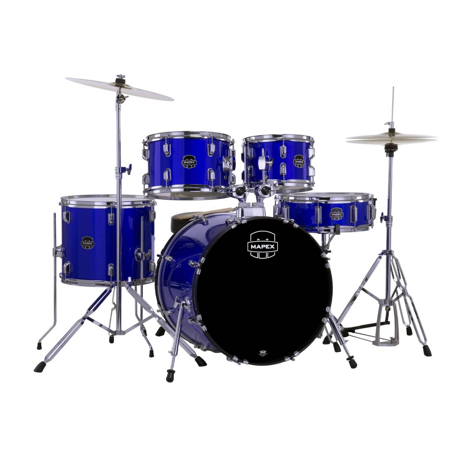 Batería de 5 pzs Serie COMET Color Índigo Blue CM5044FTC-IB-SC MAPEX 