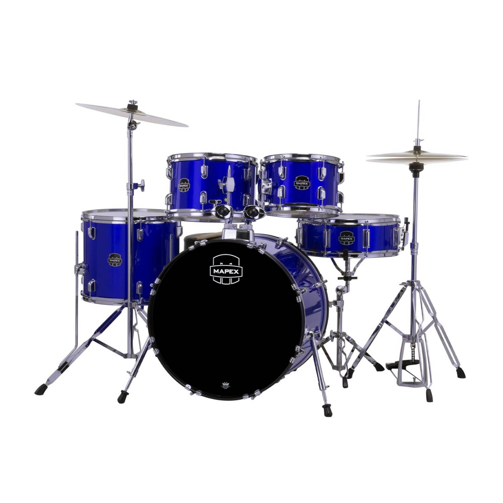 Batería de 5 pzs Serie COMET Color Índigo Blue CM5044FTC-IB-SC MAPEX 