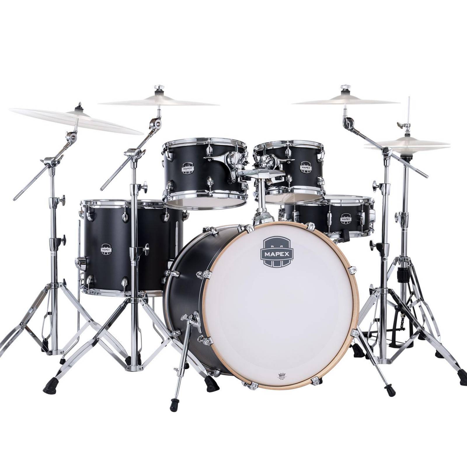 Batería Serie Mars Maple Matte Black MM529SF-5PCH-KD-S MAPEX 