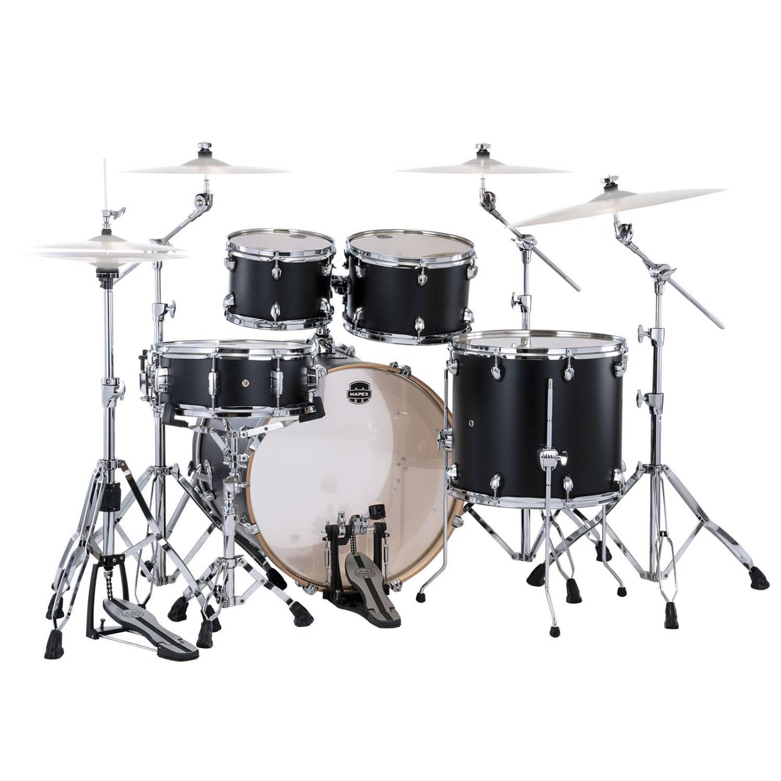 Batería Serie Mars Maple Matte Black MM529SF-5PCH-KD-S MAPEX 