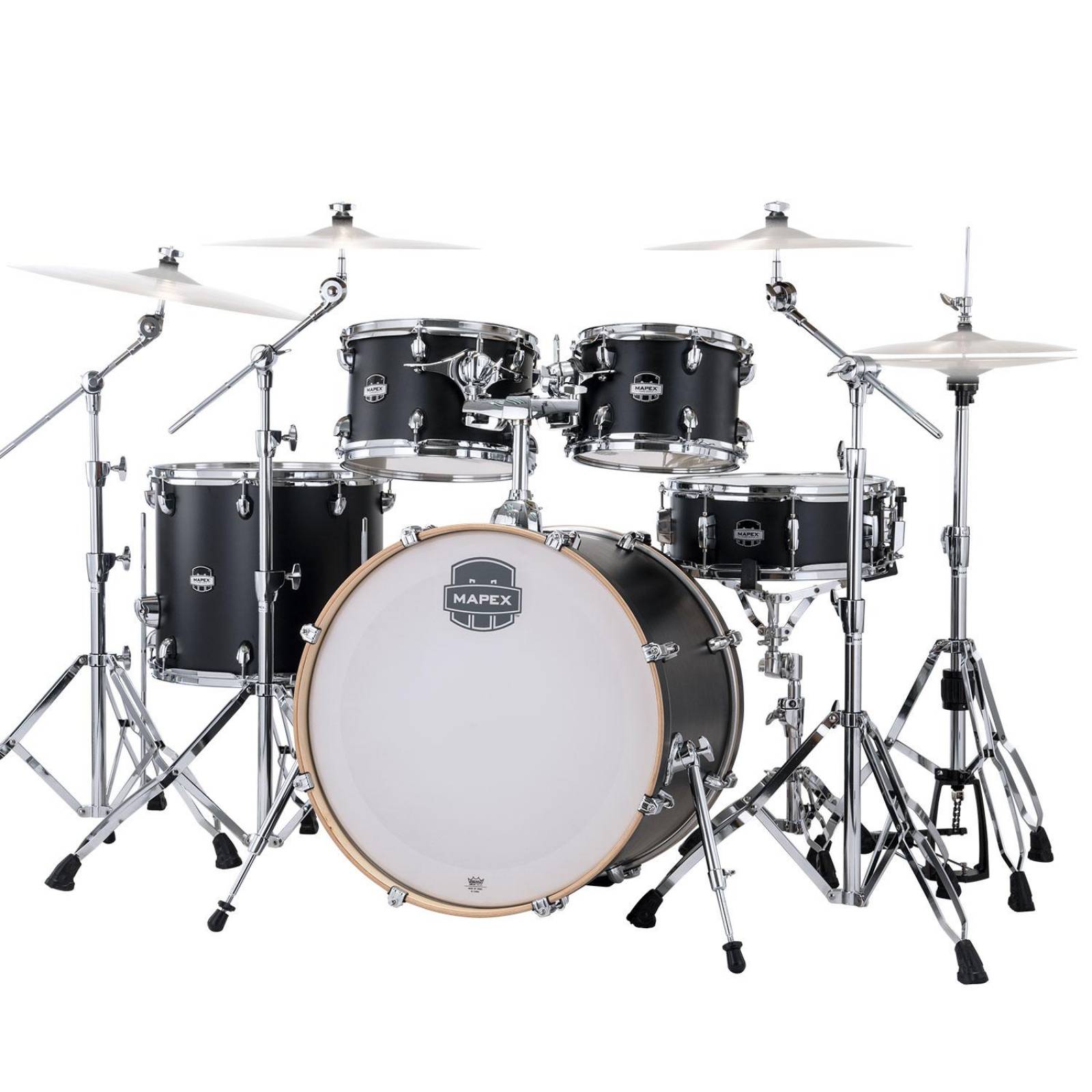 Batería Serie Mars Maple Matte Black MM529SF-5PCH-KD-S MAPEX 