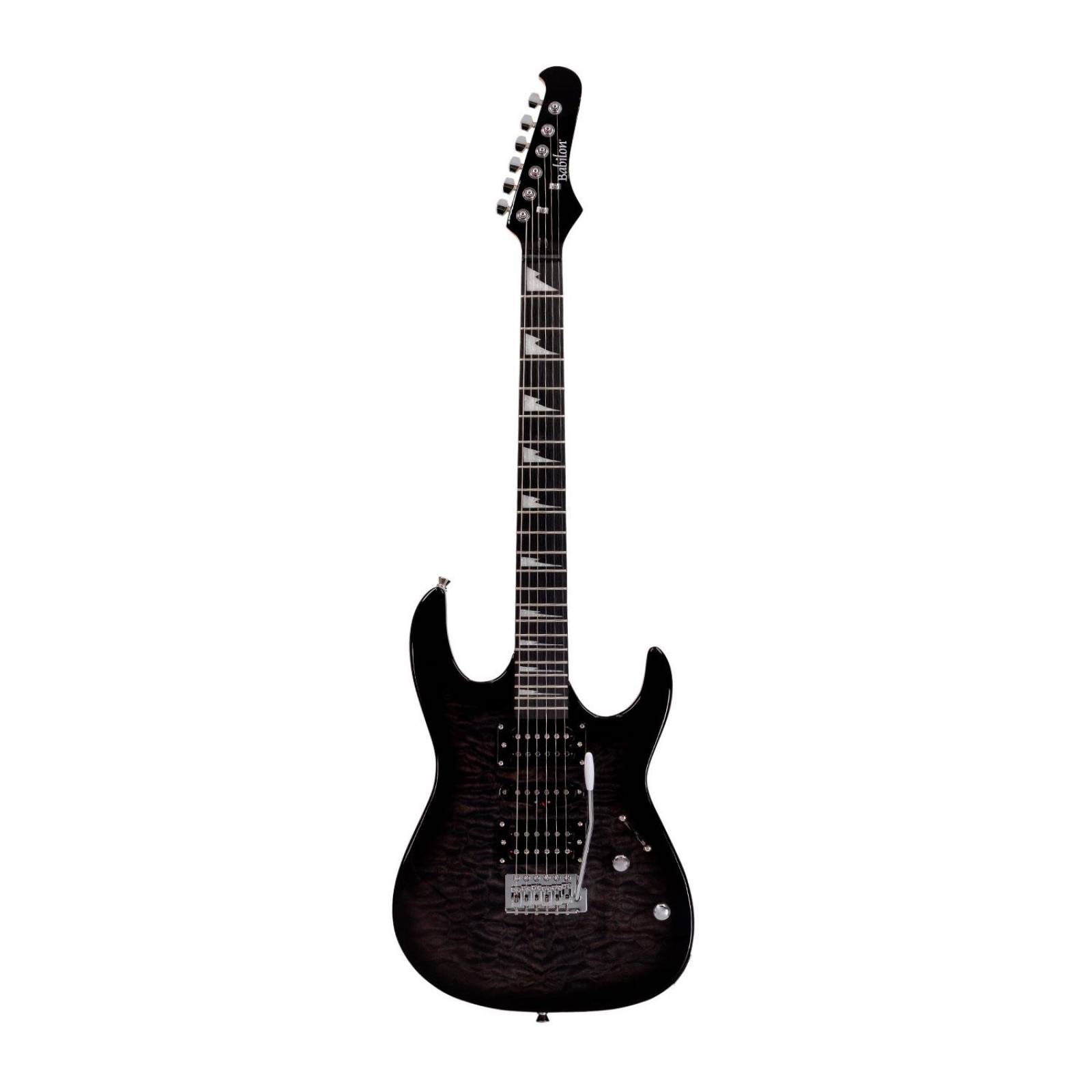 Guitarra Eléctrica Color Negro Sombreado SEAWALL-TKS BABILON 
