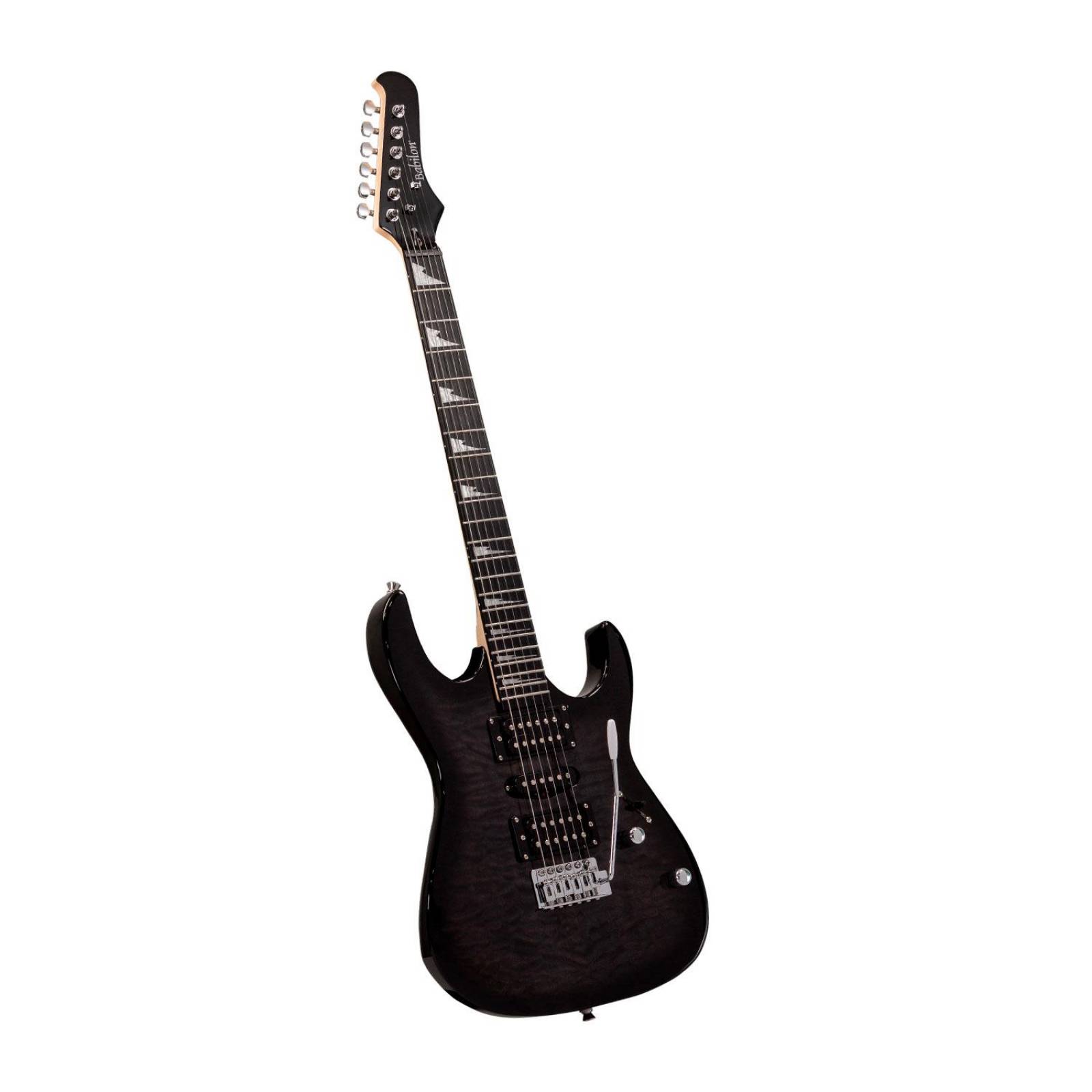 Guitarra Eléctrica Color Negro Sombreado SEAWALL-TKS BABILON 
