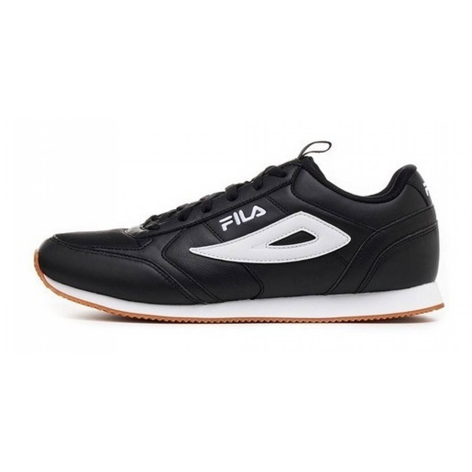 Tenis Fila Hombre Negro Zellini Gum Black