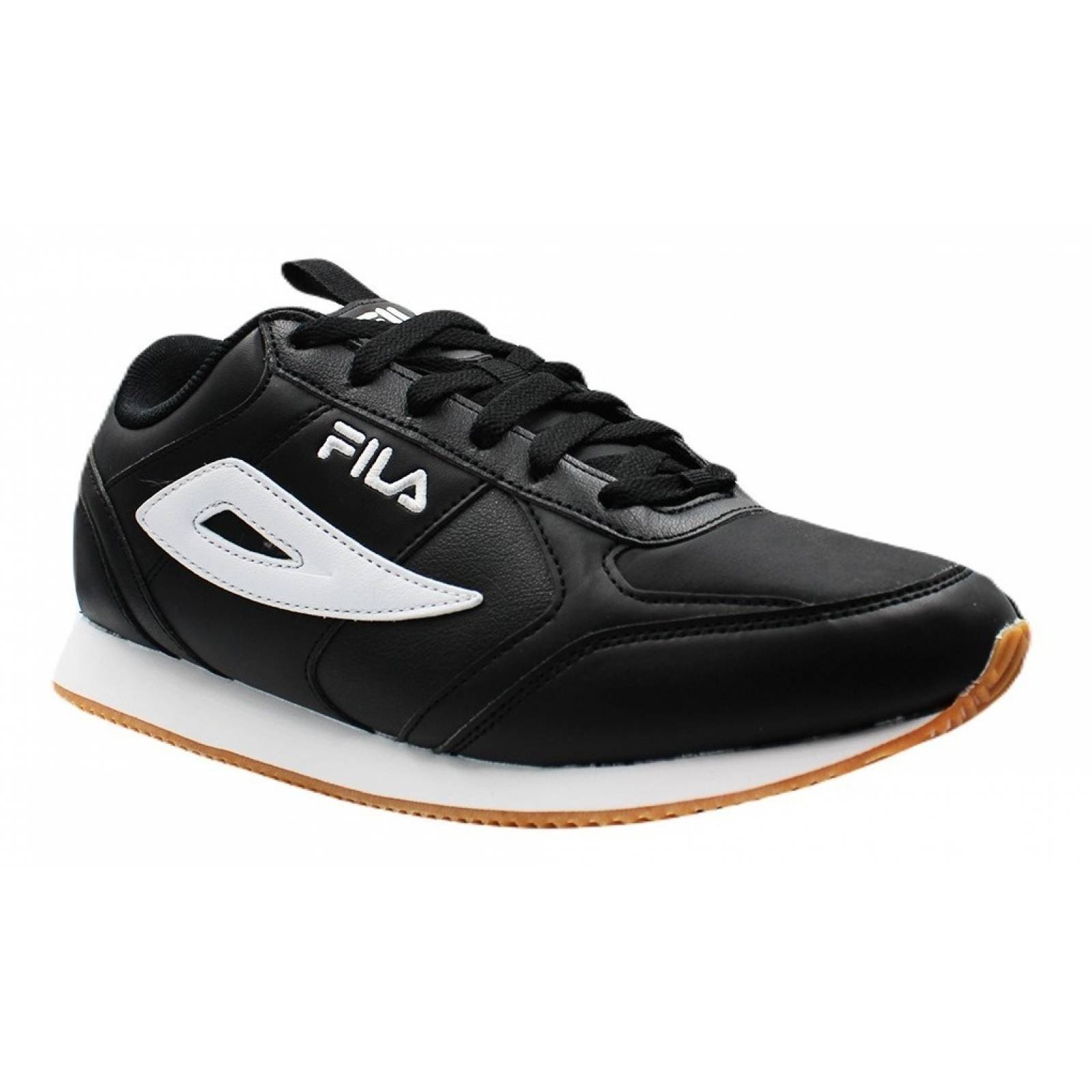 Tenis Fila Hombre Negro Zellini Gum Black