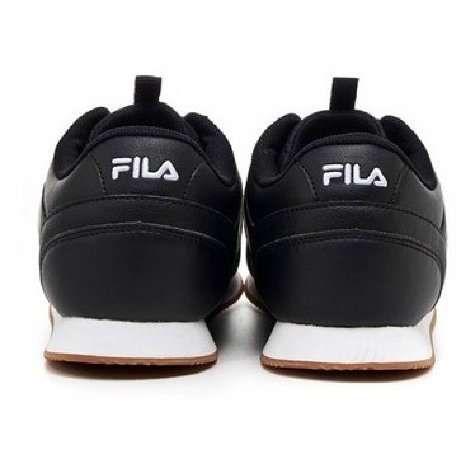 Tenis Fila Hombre Negro Zellini Gum Black