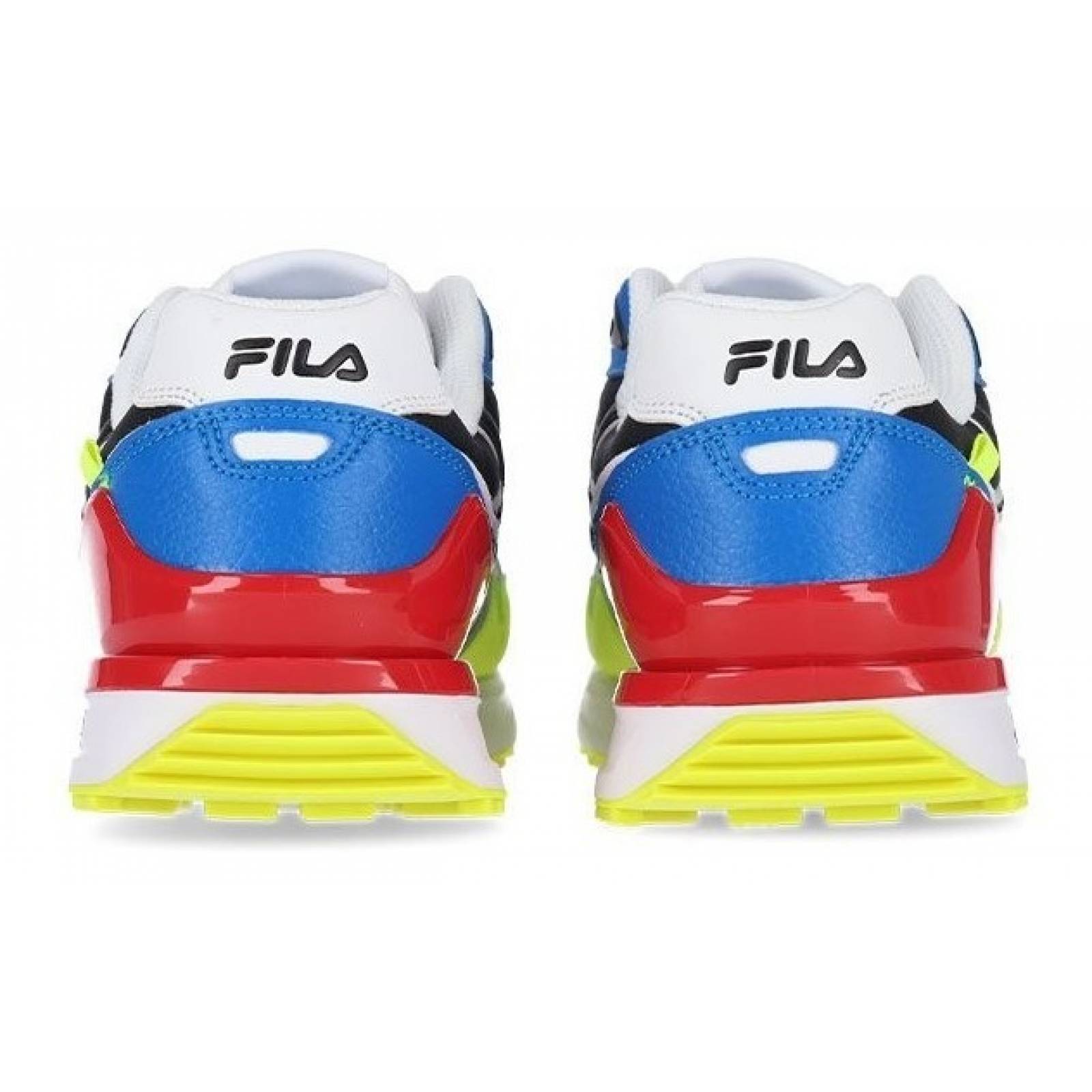 Tenis Fila Hombre Blanco Valado 2 Amarillo