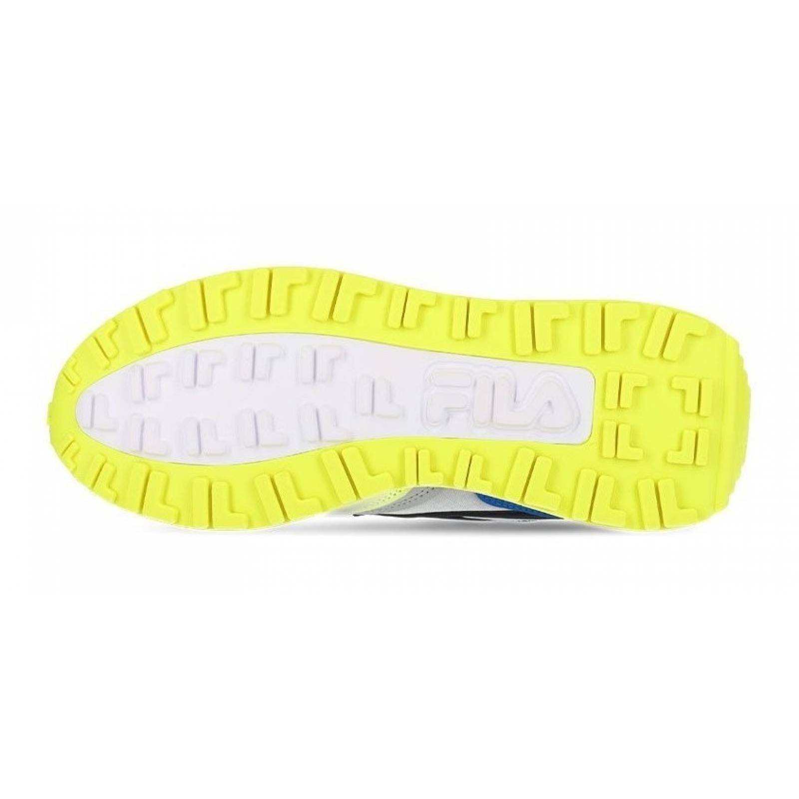 Tenis Fila Hombre Blanco Valado 2 Amarillo
