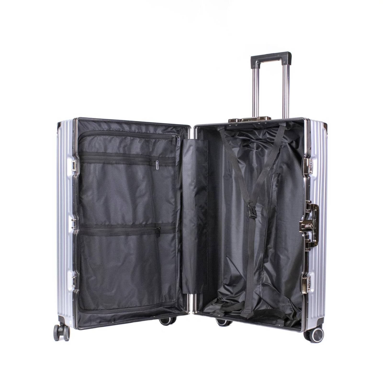 Maleta Jon T036 28"Plata  