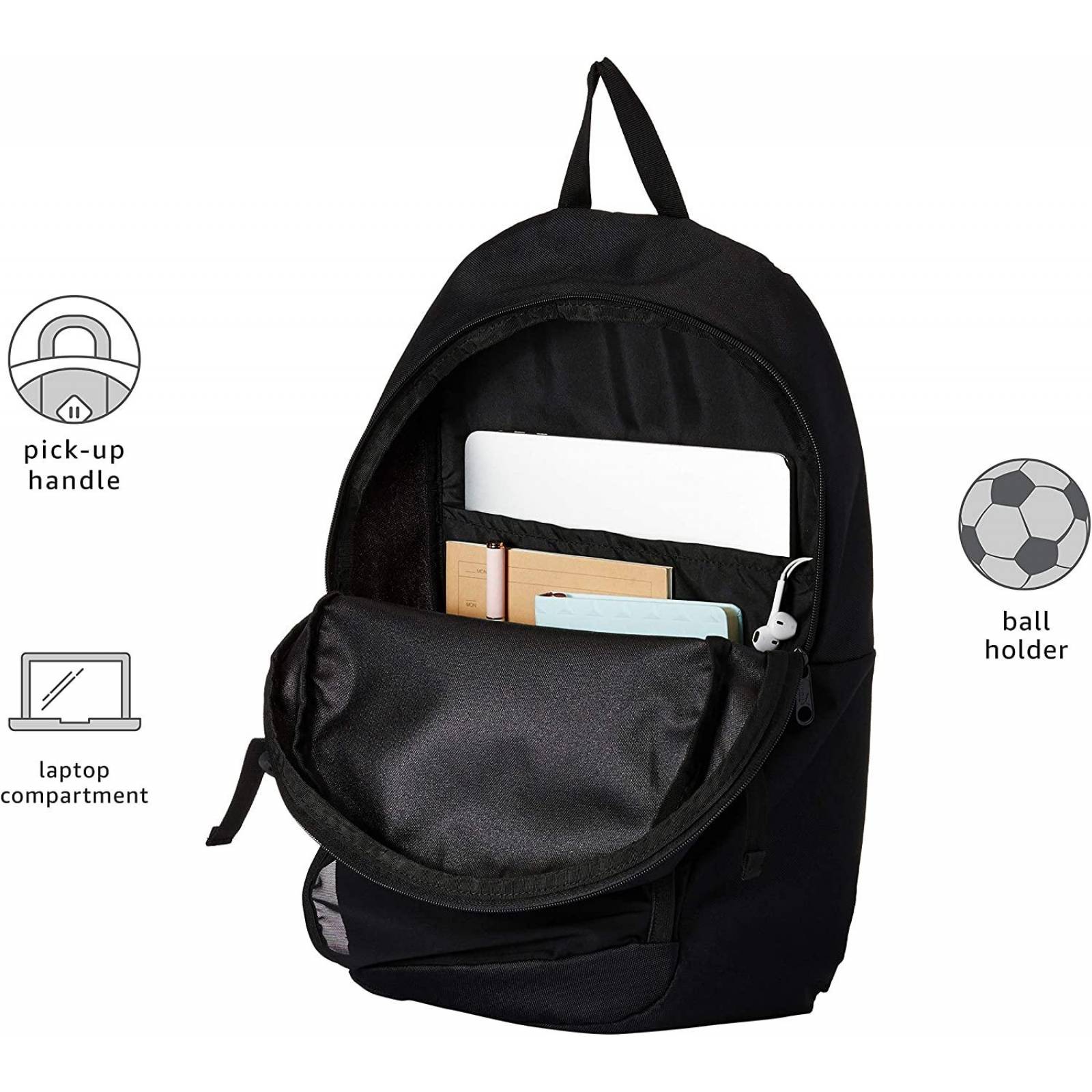 Mochila Puma Pro Training Ii Negra  