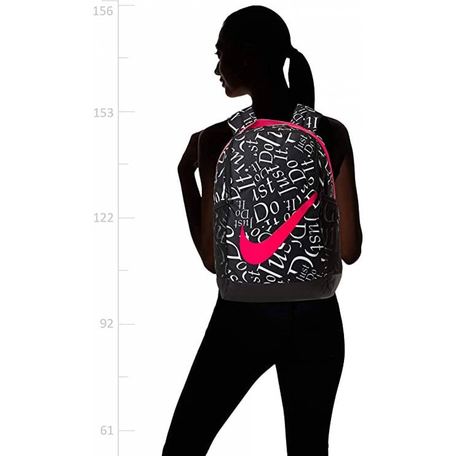 Mochila Nike Brasilia Backpack Negra  