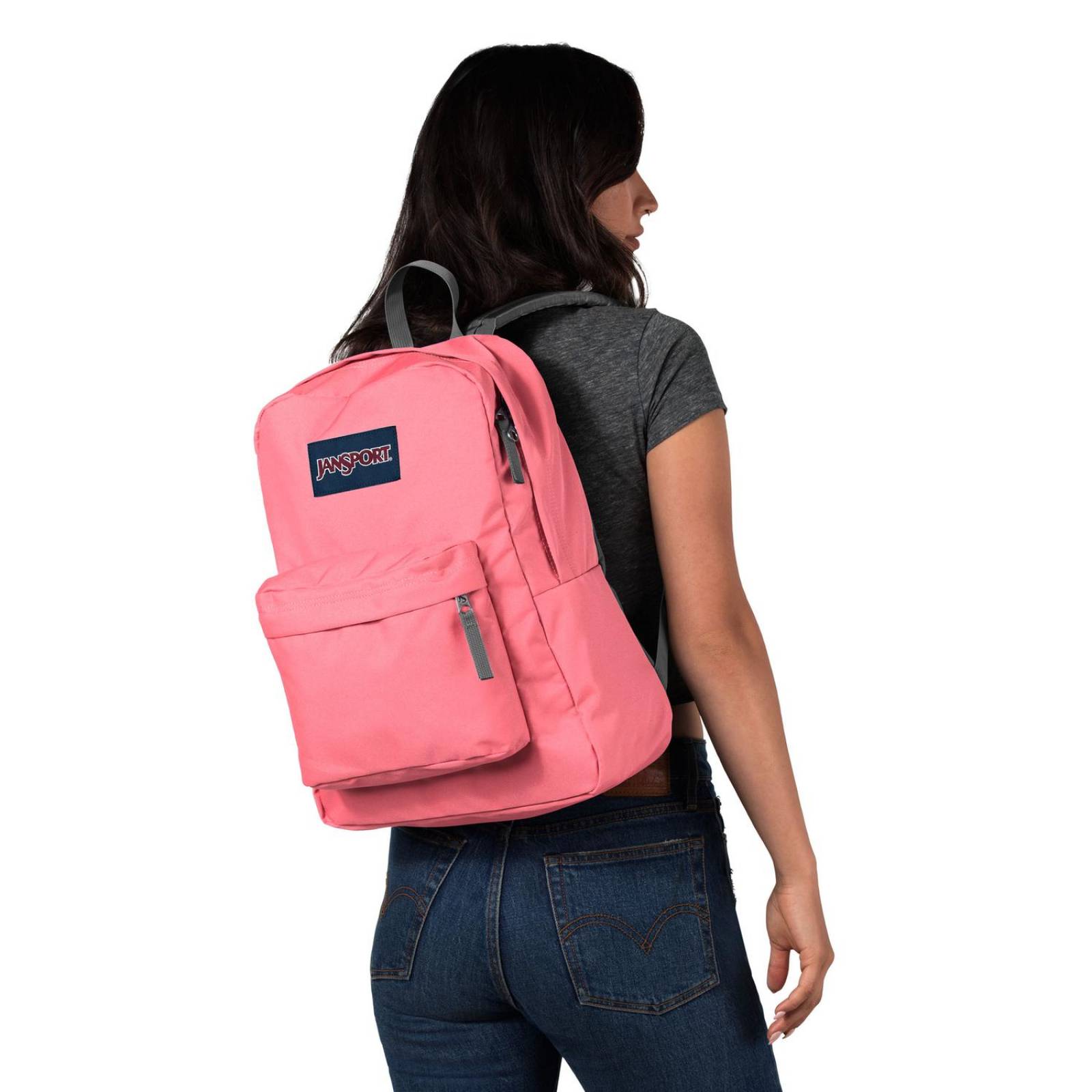 Mochila Jansport Superbreak One Strawberry Pink  
