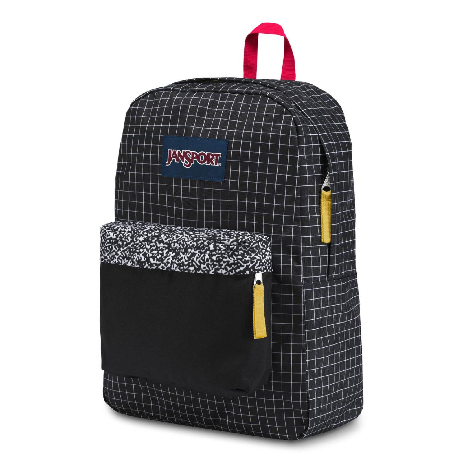Mochila Jansport Superbreak One Black Grid  