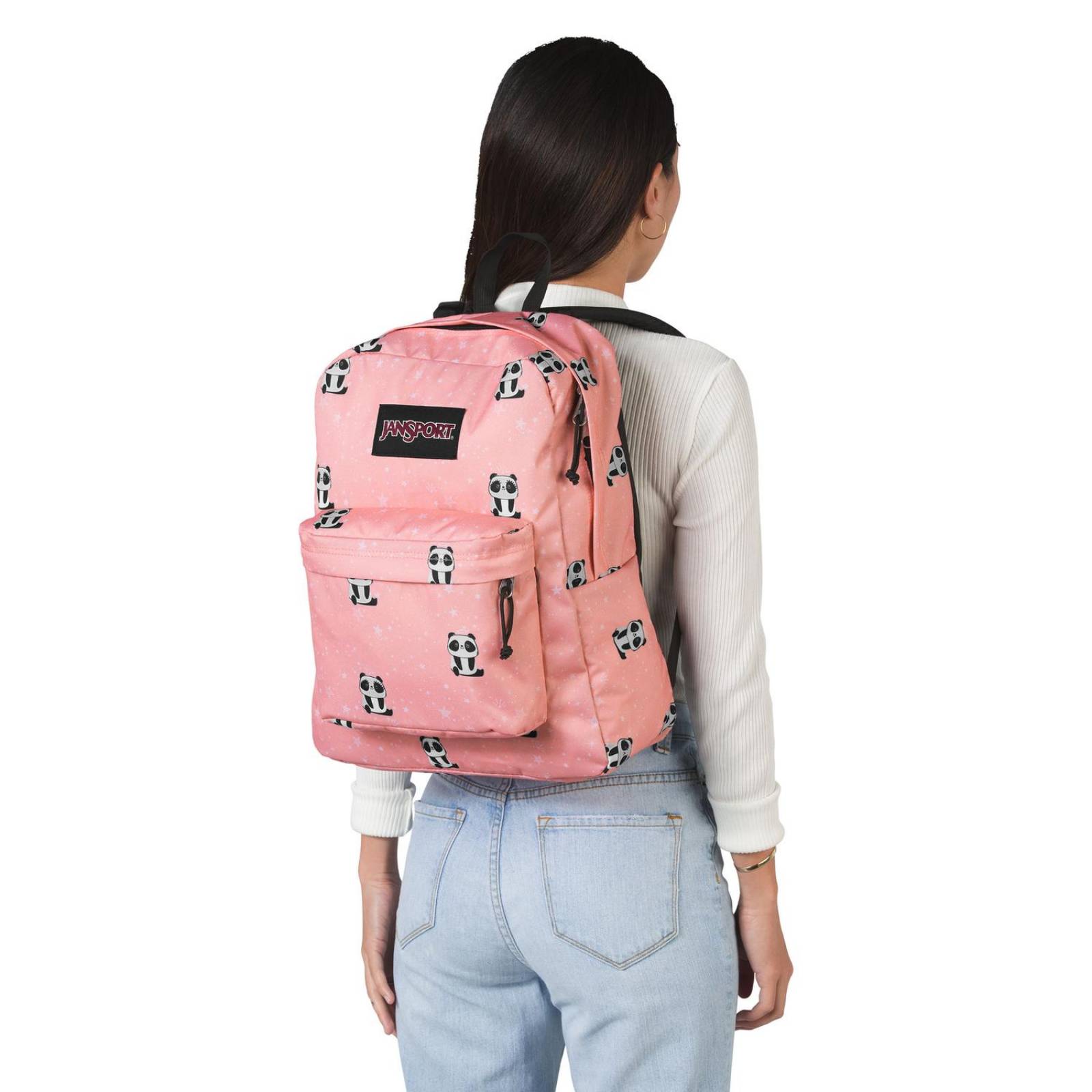 Mochila Jansport Black Label Superbreak Pretty Panda