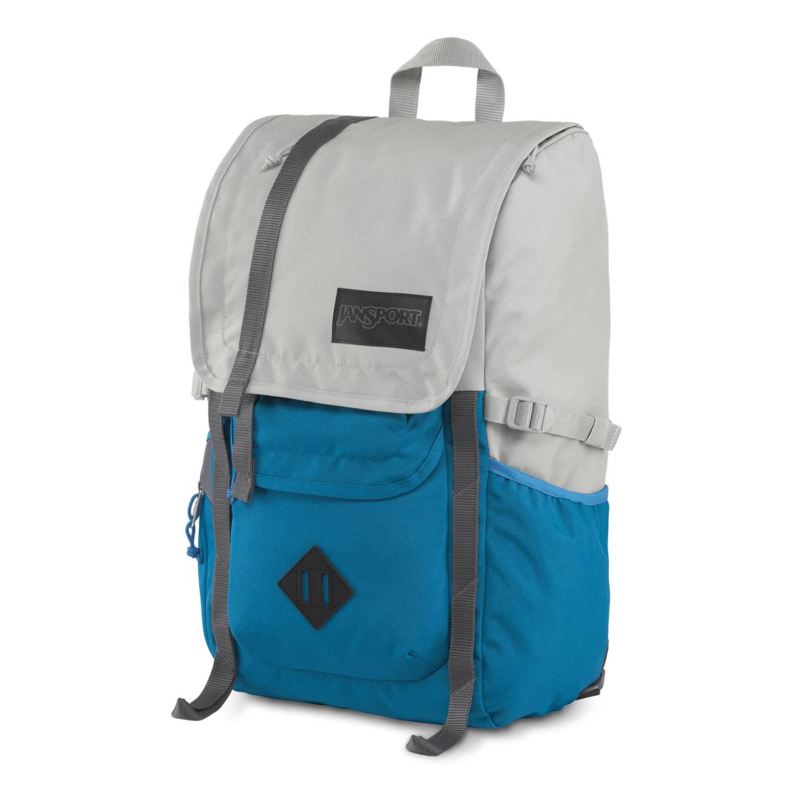 Mochila Jansport Hatchet Sleet/Blue Jay  