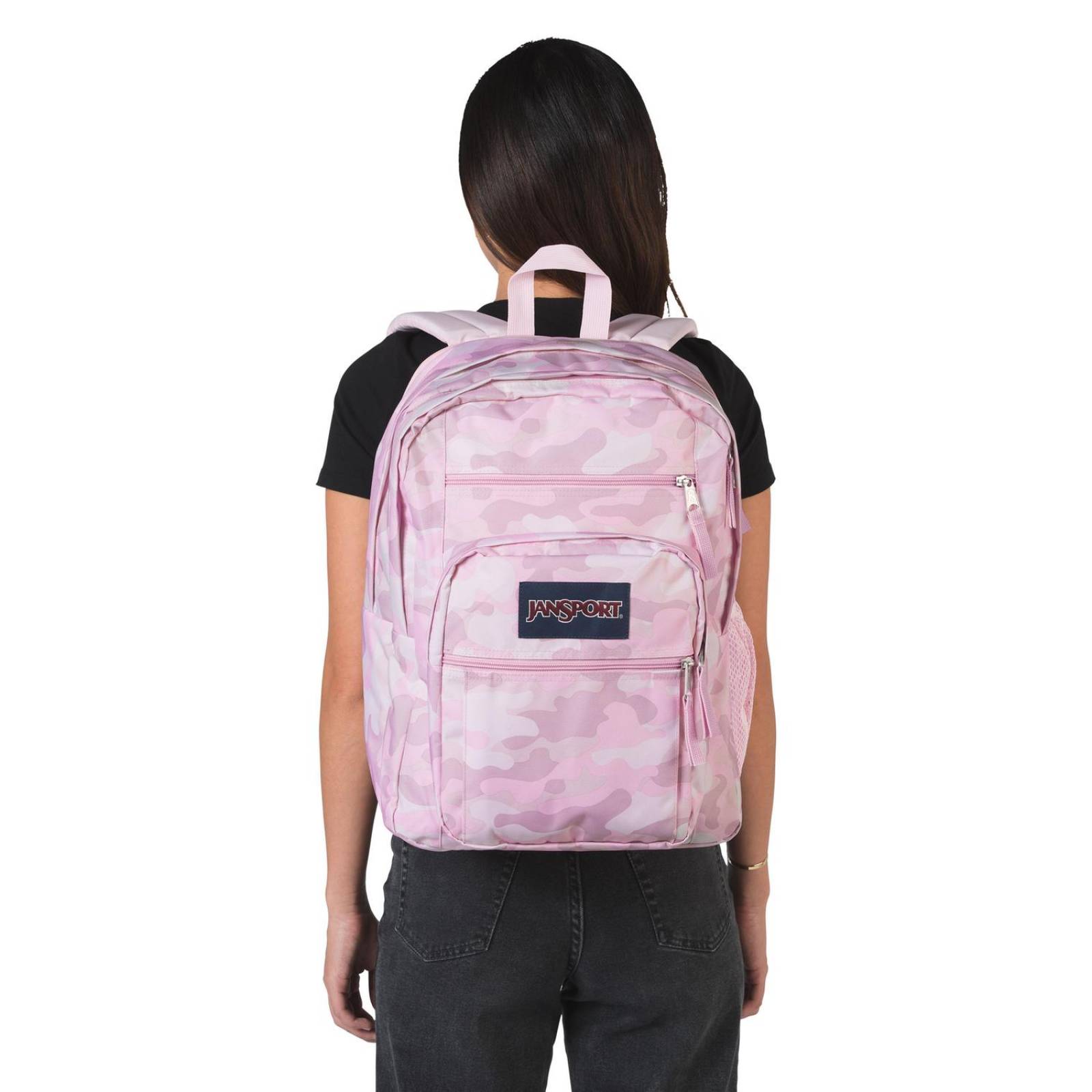 Mochila Jansport Big Student Cotton Candy Camo Print