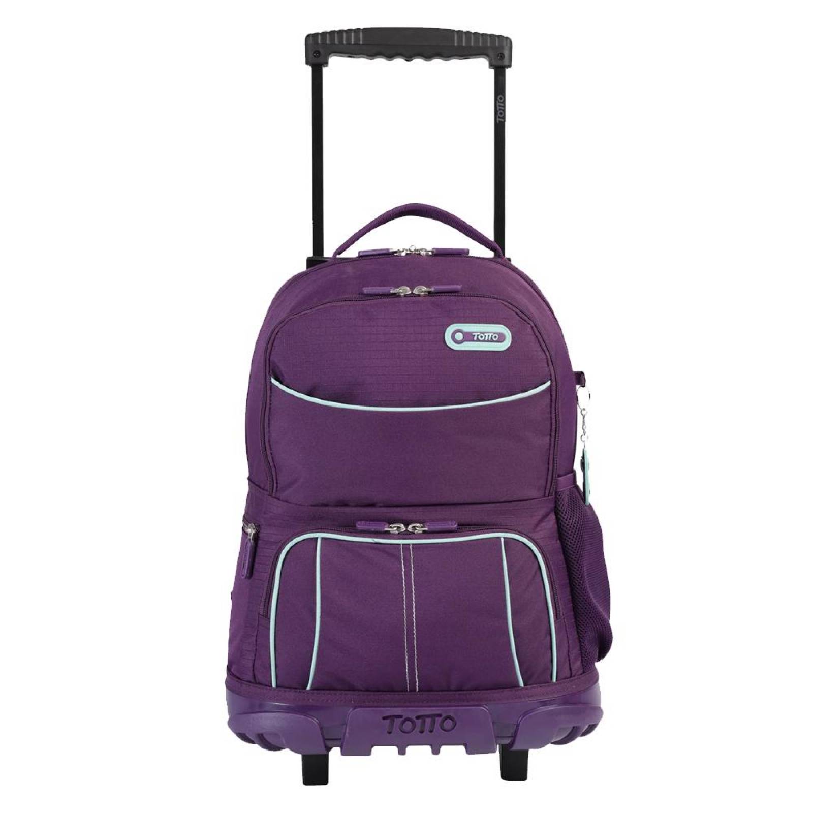 Mochila Rodante Totto Bomper Yeil 327657 Morado  