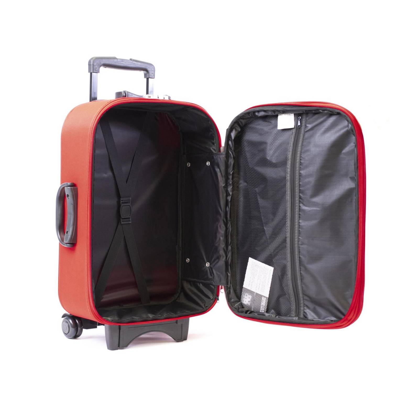 Set De Maletas Castellon 28", 24" Y 20" Rojo  