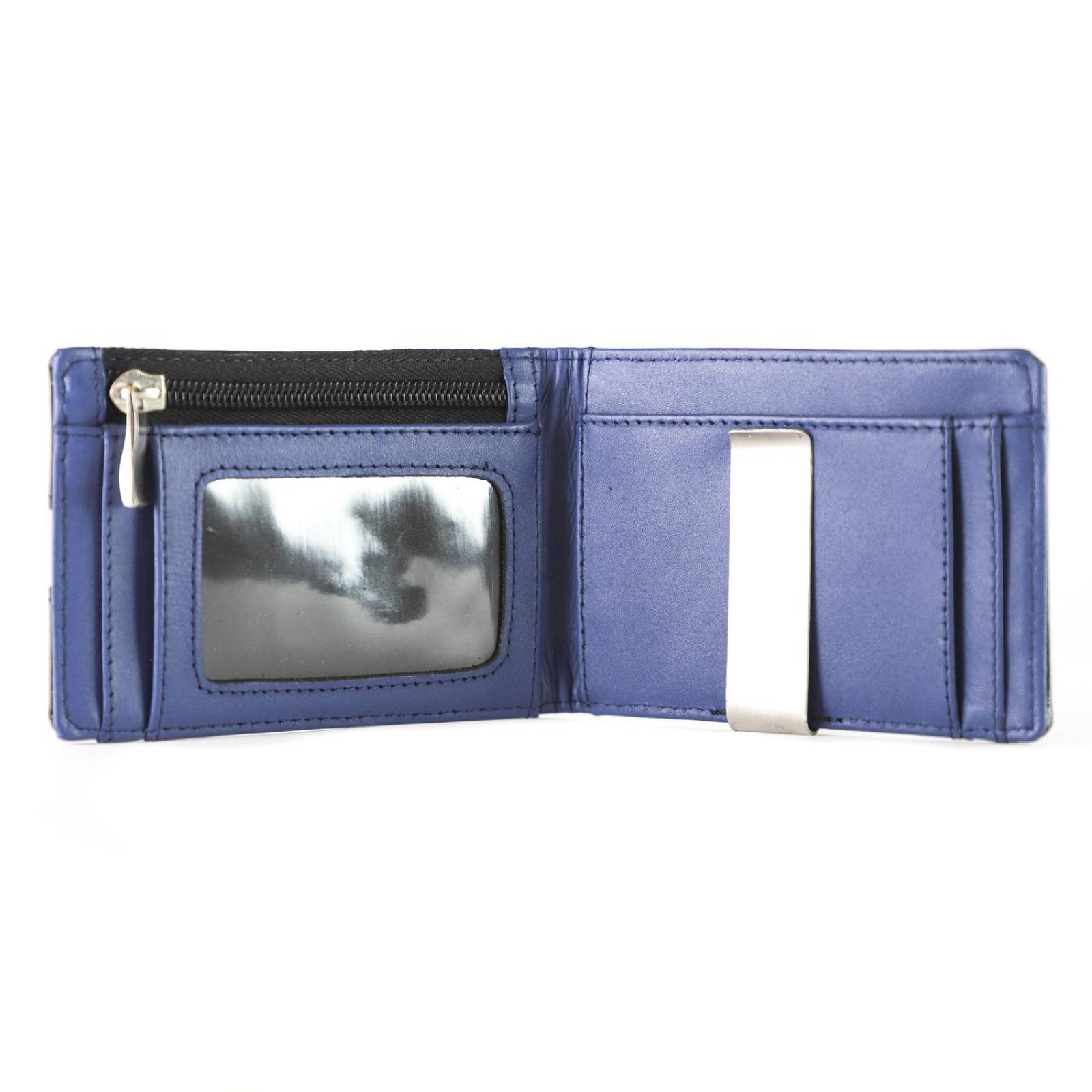 Cartera Clip Especial Azul Miguel Petacas  