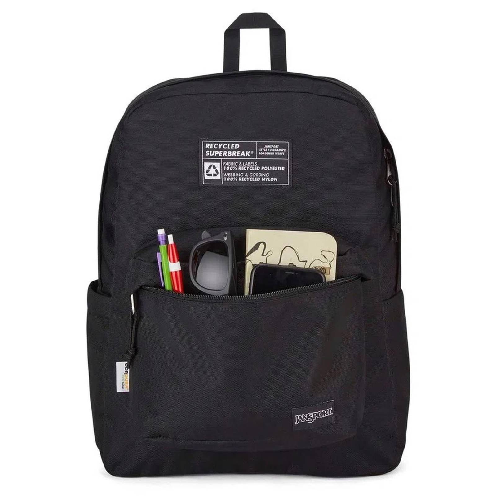 Mochila Jansport Recycled Superbreak Js0A4Qvc008 Negro