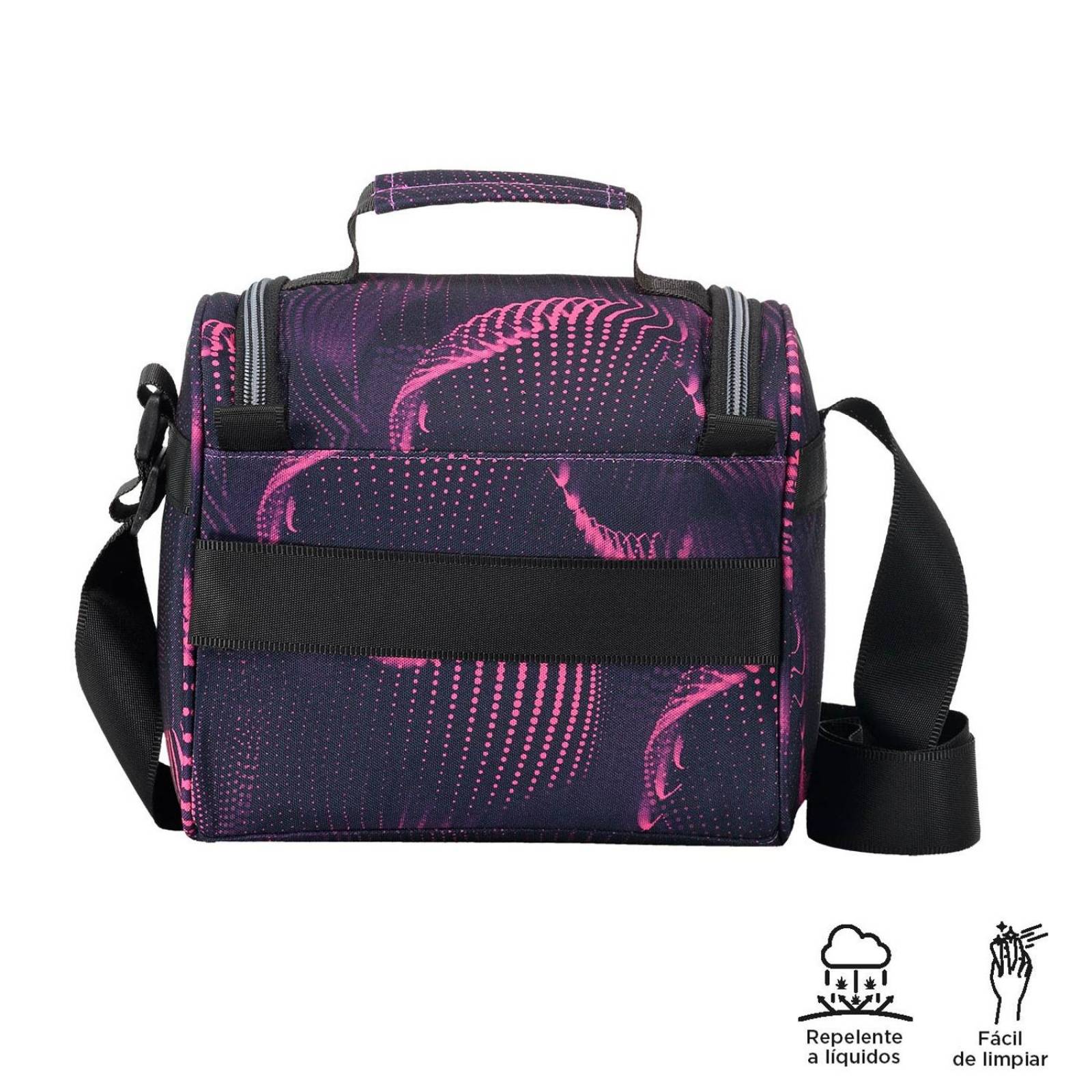 Lonchera Totto Pizarra 2310Z-3Qr Rosa  