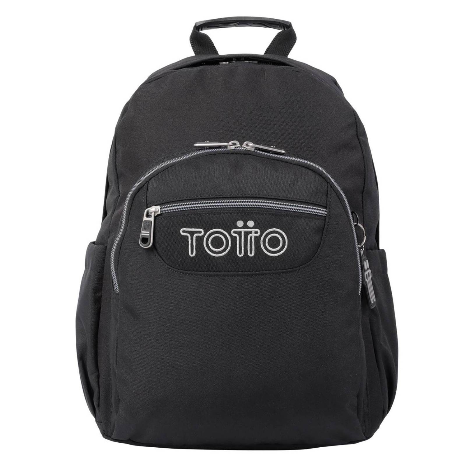 Mochila Totto Acuarela 22100-N01 Negro  