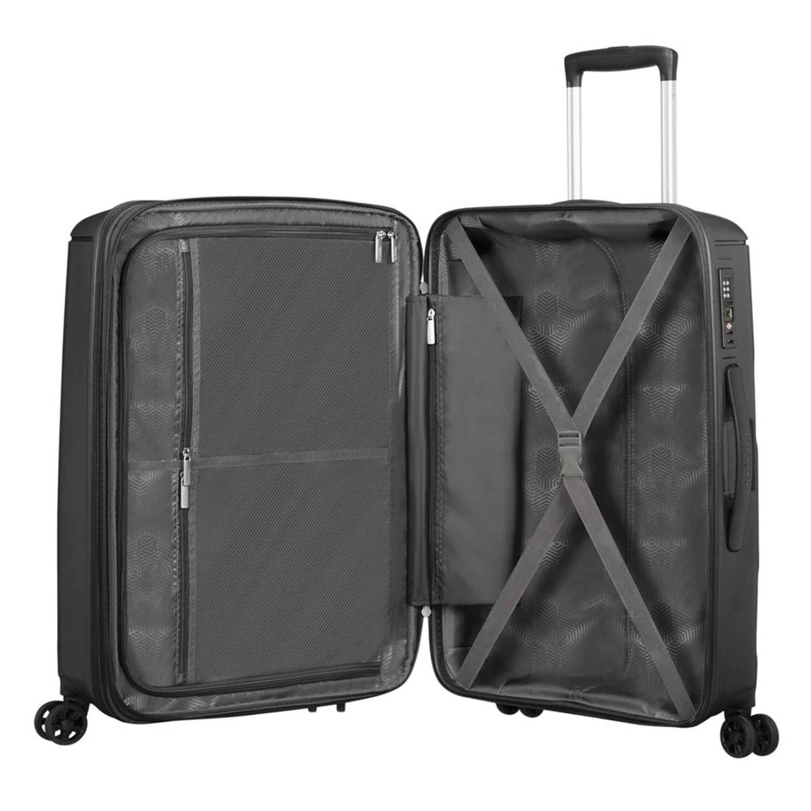 Maleta American Tourister Sunside 25" Negro  